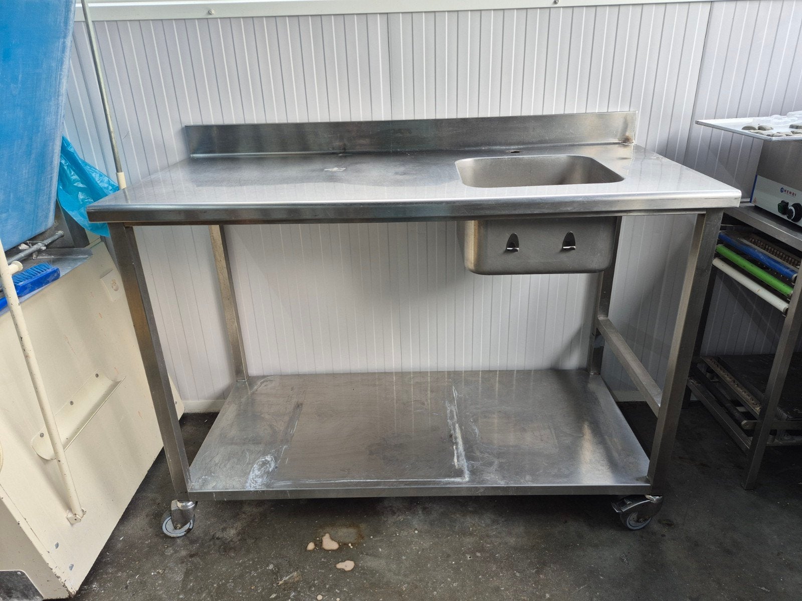 Wastafel werkbank, Ophalen, Gebruikt, 120 tot 170 cm