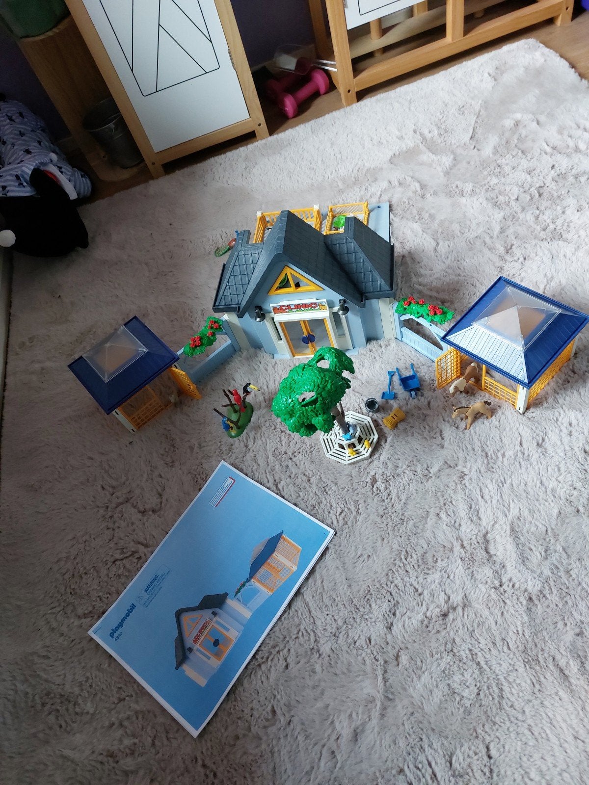 Playmobil 4343 dierenkliniek, Kinderen en Baby's, Speelgoed | Playmobil, Ophalen of Verzenden