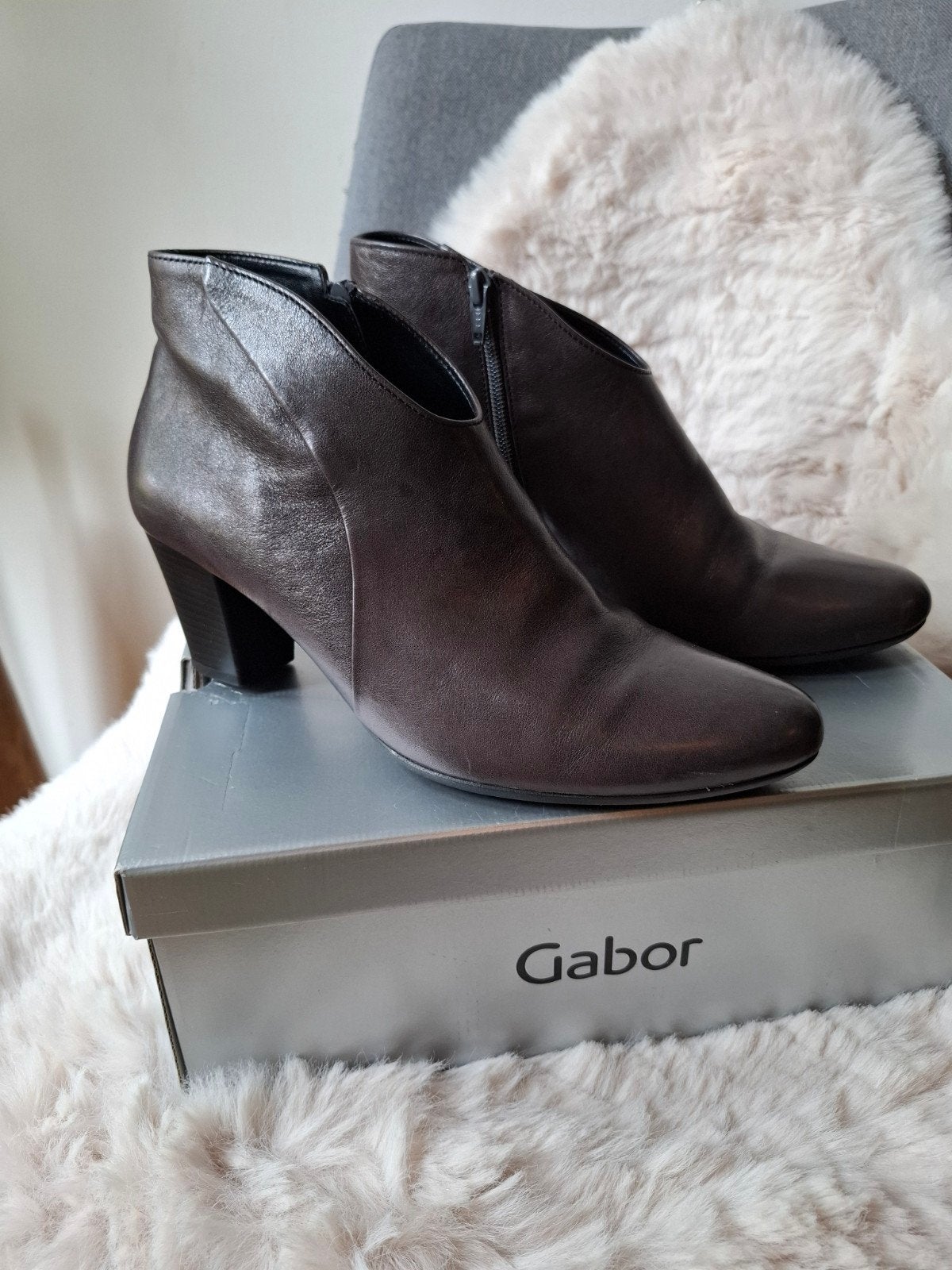 Gabor comfort-H laarsjes - maat 7.5 (41), Kleding | Dames, Schoenen, Bruin, Marienberger Str. 31, 83024 Rosenheim, Duitsland, Lage of Enkellaarzen