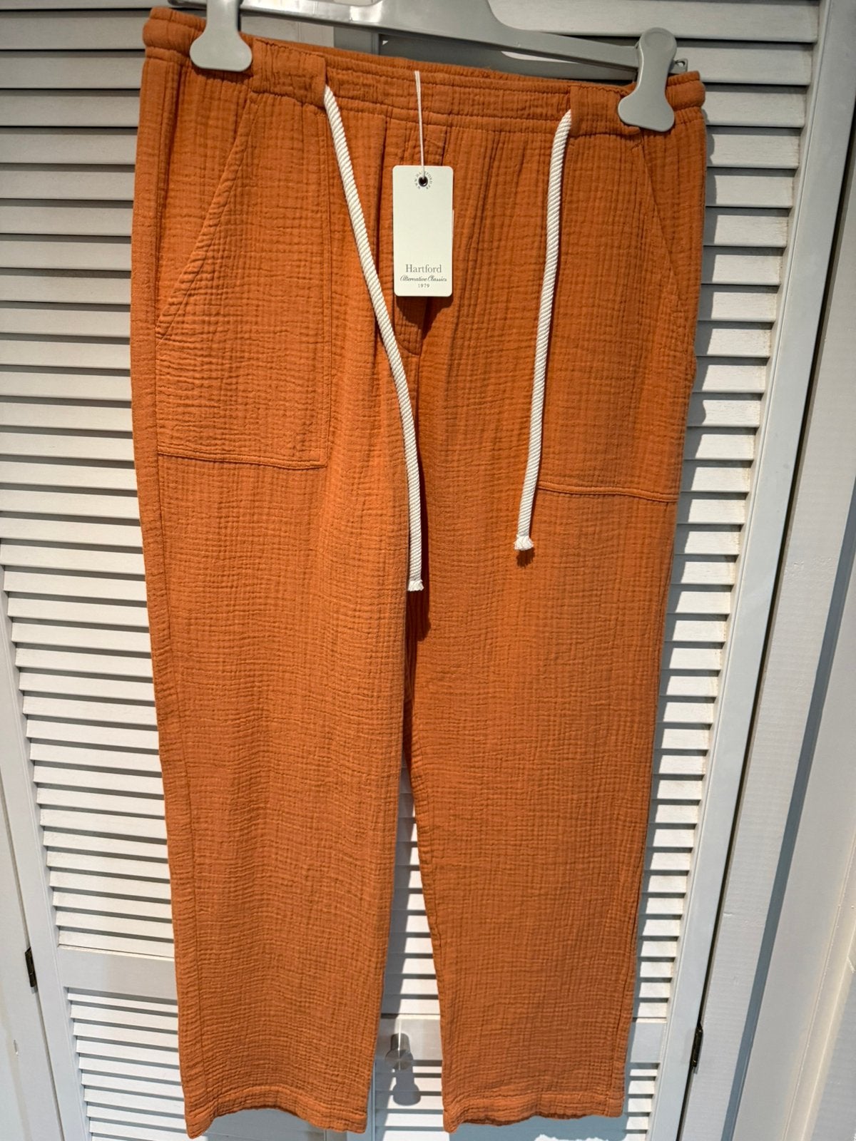 Nieuwe Hartford Poma dames broek L, Verzenden, Maat 42/44 (L), Nieuw, Oranje