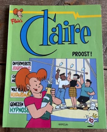 Flair's Claire: Proost! - Stripboek, Boeken, Eén stripboek, Ophalen of Verzenden, Zo goed als nieuw, Diverse auteurs