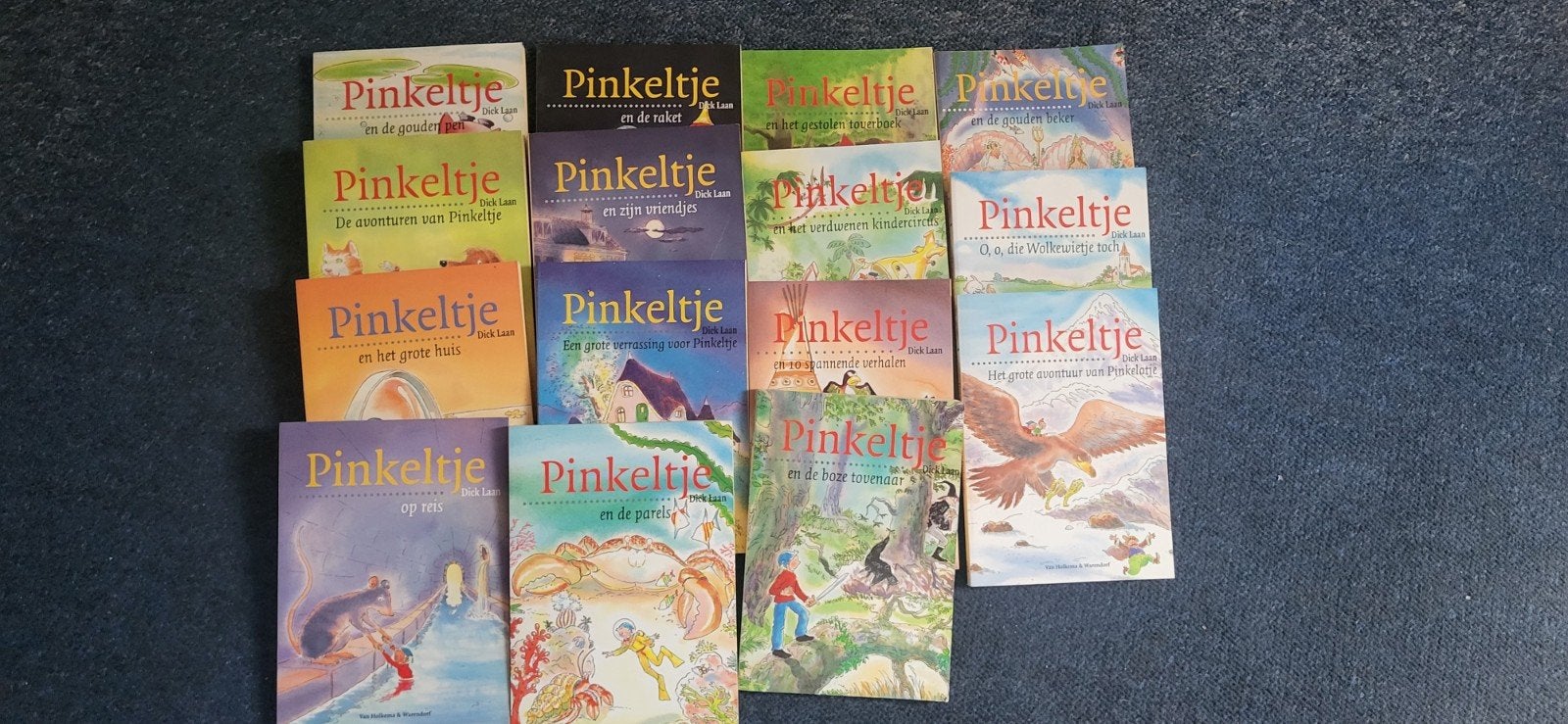 15 Pinkeltje boeken - Complete set voor de liefhebber, Boeken, Ophalen, Gelezen, Dick Laan, Sprookjes