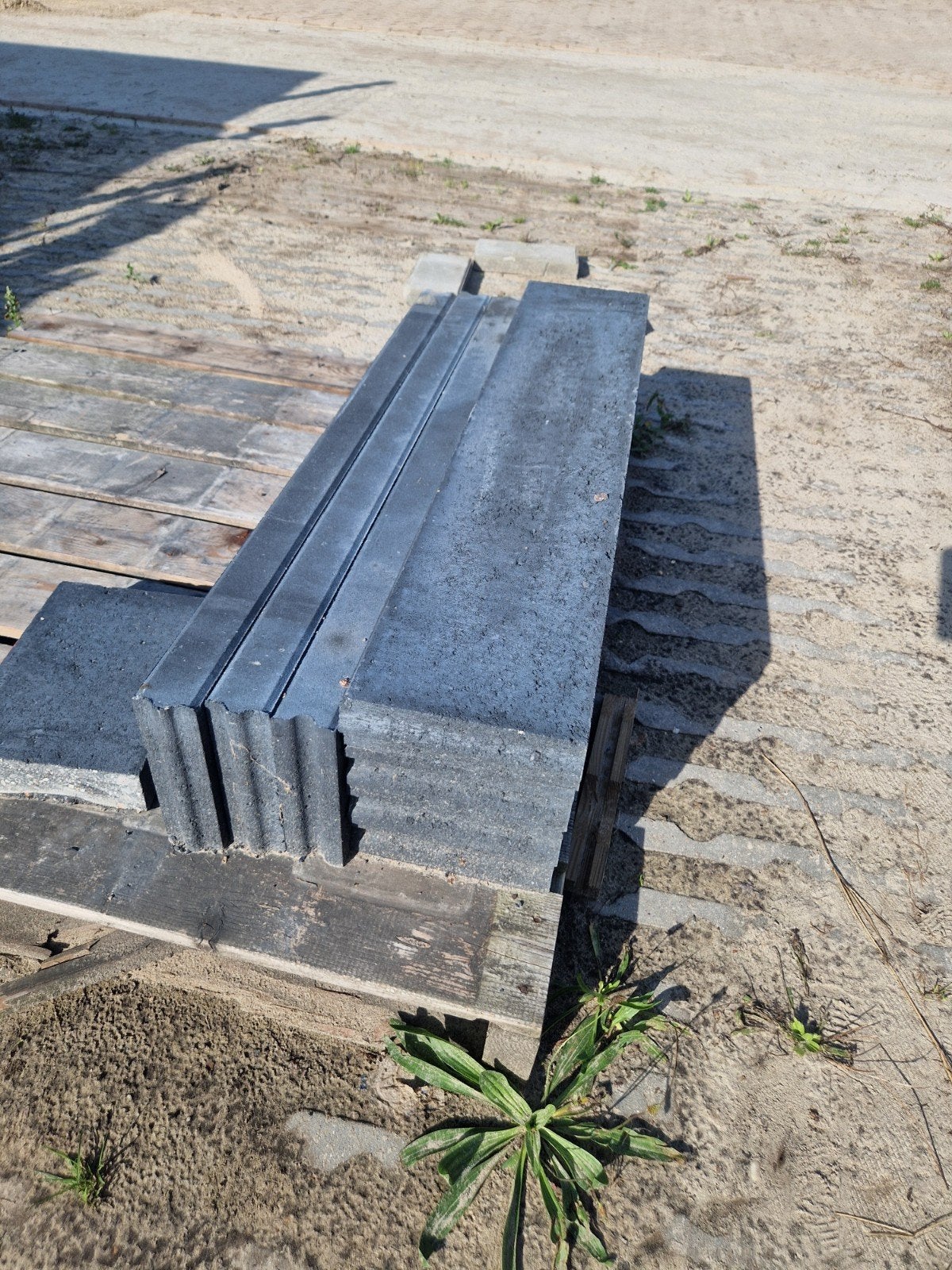 7 nieuwe opsluitbanden 1 meter, Ophalen, Nieuw, 100 tot 200 cm, Minder dan 25 cm