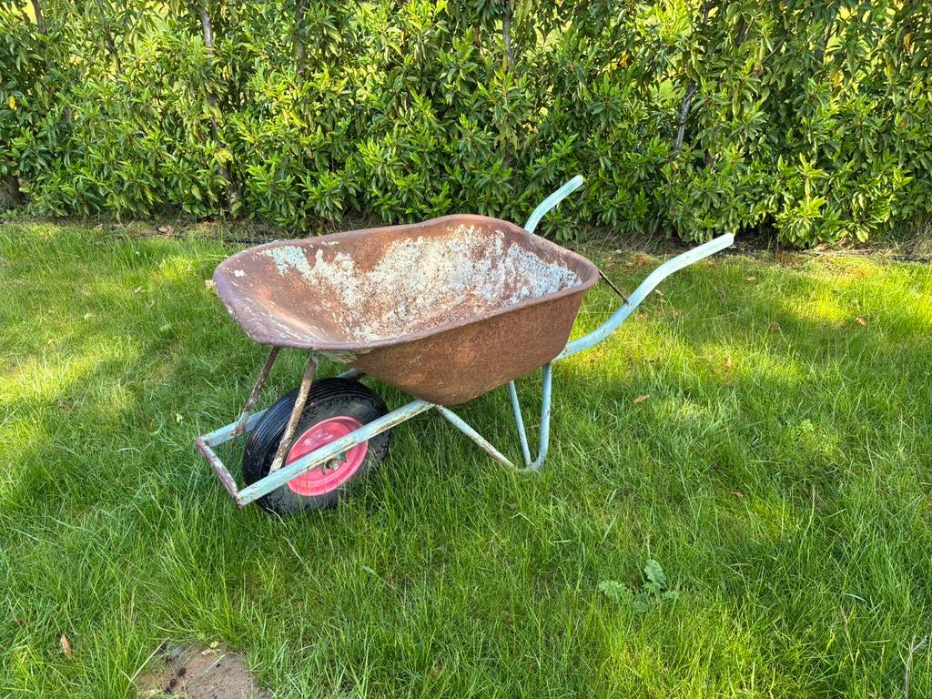 Matador kruiwagen, Ophalen, Gebruikt
