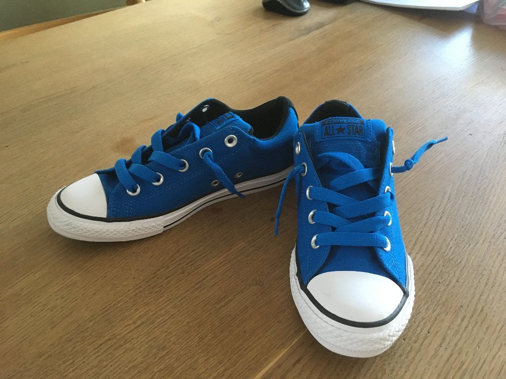 Converse All Stars Street Slip blauw Mt 35 NIEUW Laag Model, Jongen of Meisje, Schoenen, Nieuw, Ophalen of Verzenden