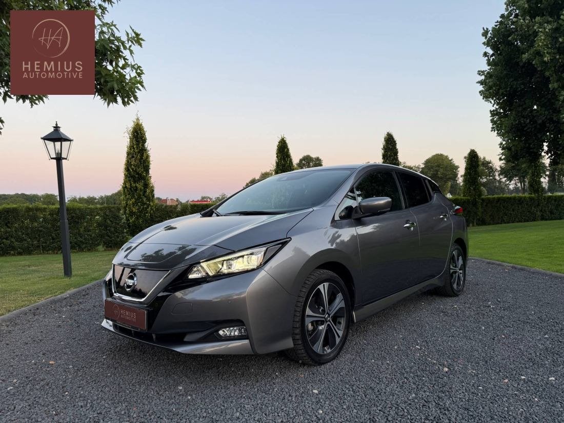 Nissan LEAF e+ N-Connecta 62 kWh - 95% SOH | 360 Camera |, Auto's, Automaat, Dealer onderhouden, Stof, Gebruikt