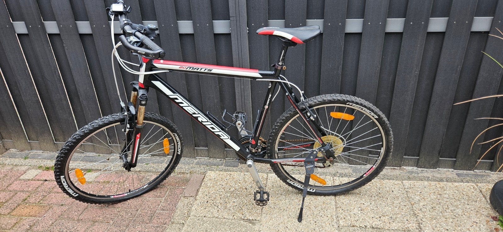 Merida Matts Mountainbike - Zwart/Rood, Ophalen, Gebruikt, Merida