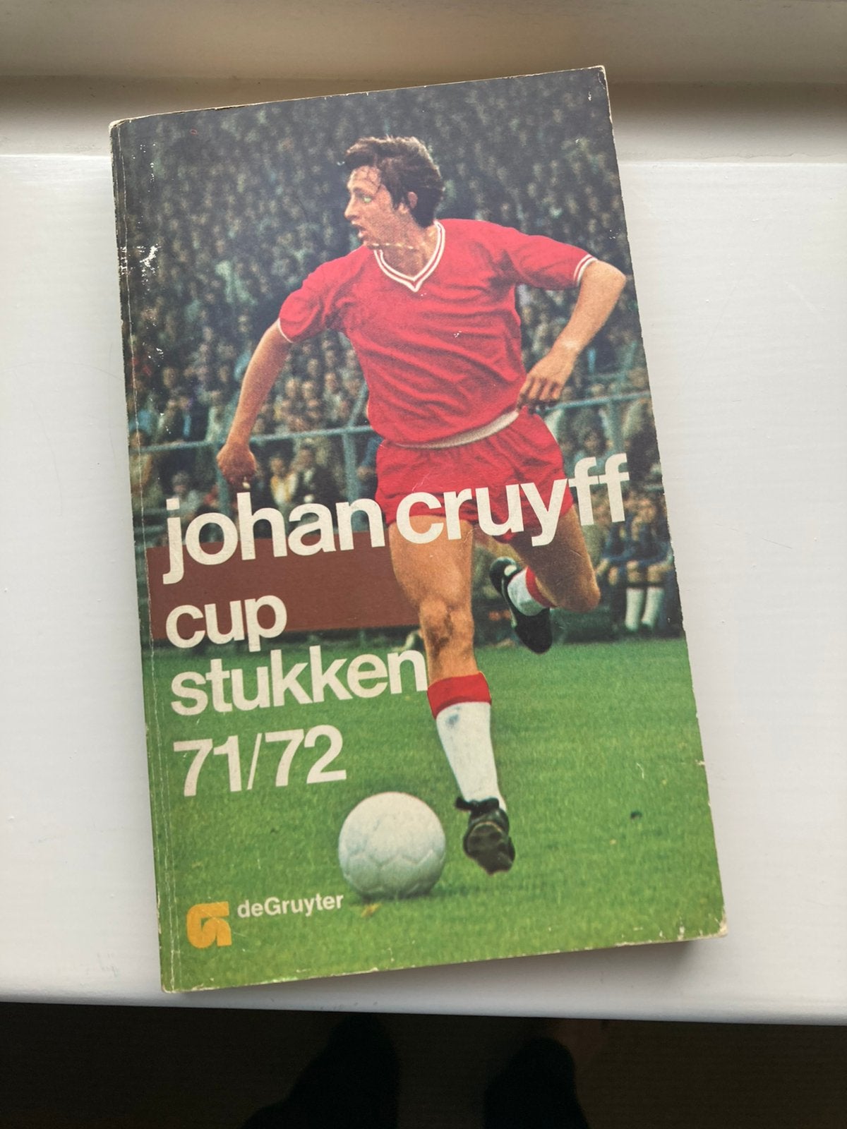 boekje johan cruijff, Verzamelen, Ophalen of Verzenden, Zo goed als nieuw, Ajax, Boek of Tijdschrift