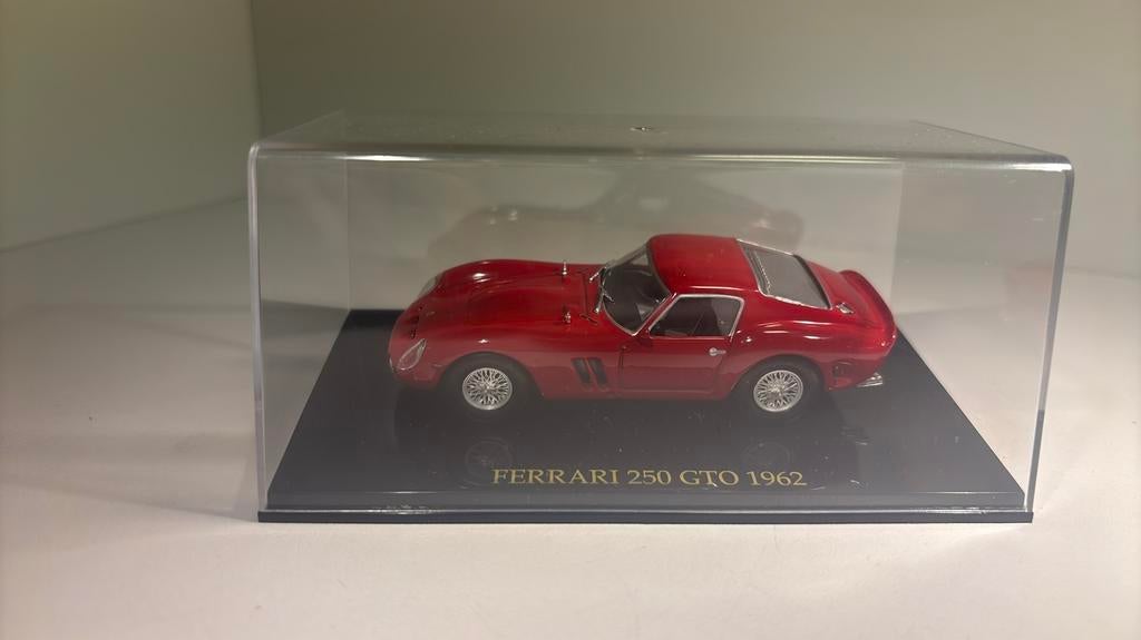 Ferrari 250 gto 1962 atlas 1.43, Hobby en Vrije tijd, Modelauto's | 1:43, Overige merken, Auto, Ophalen of Verzenden, A