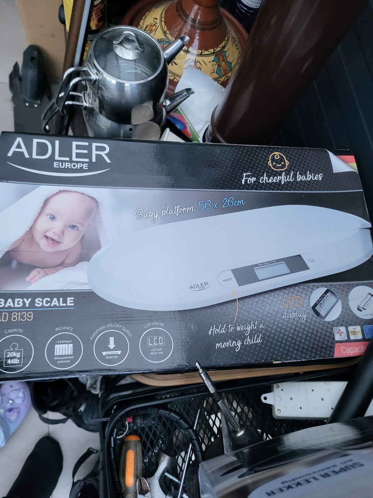 Adler AD 8139 Babyweegschaal - Nieuw in doos, Minder dan 10 kg, Nieuw, Ophalen of Verzenden, Digitaal