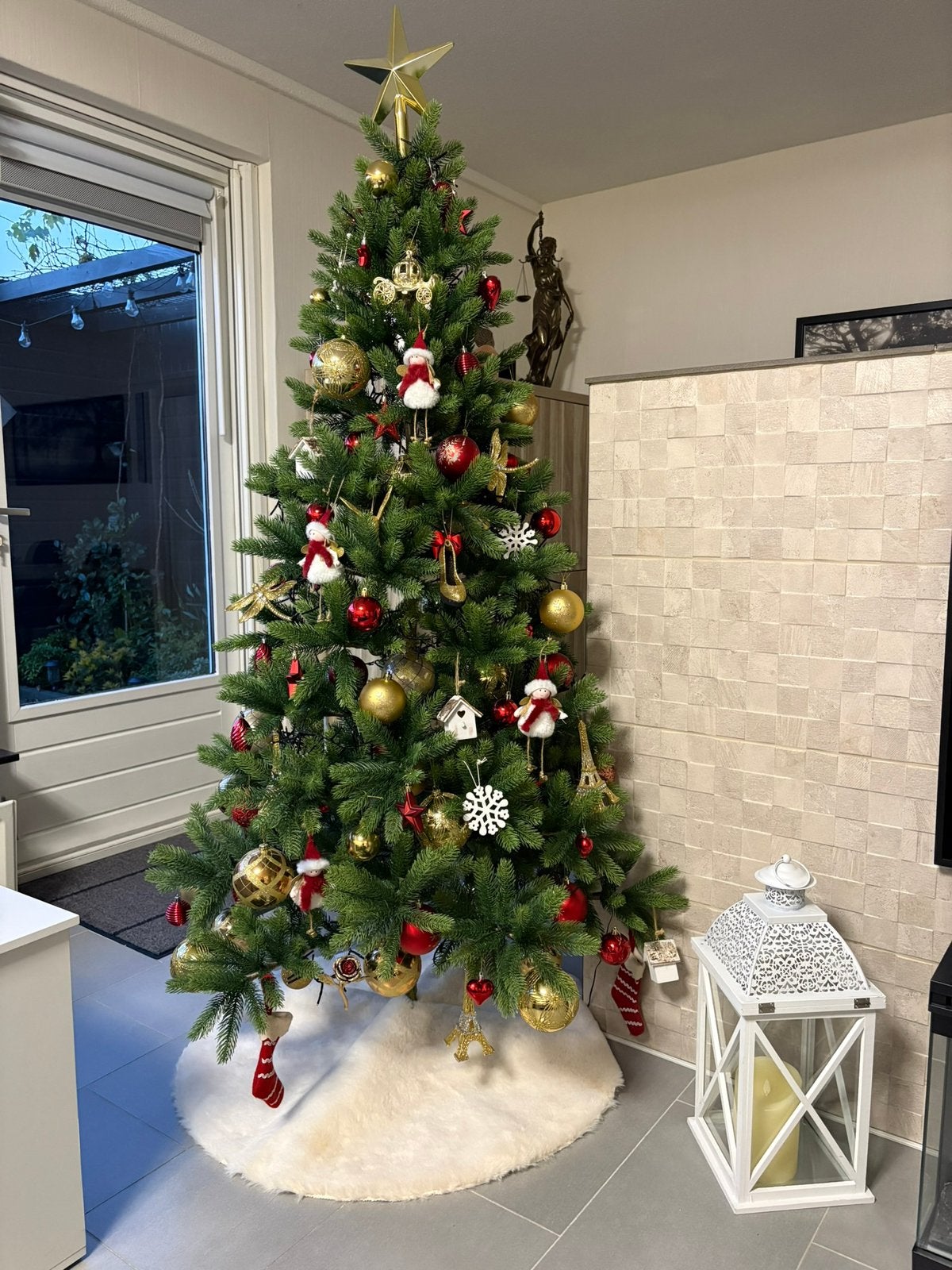 Kerstboom stevig, Diversen, Ophalen, Zo goed als nieuw