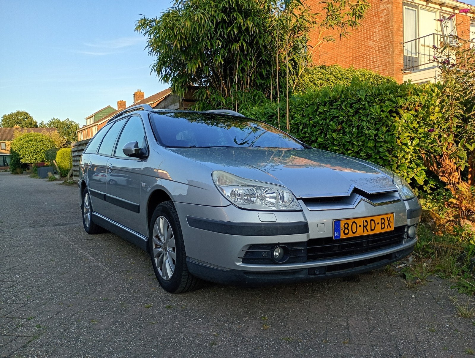 Citroën C5 2.0I 16V  Automaat 2005 Grijs, 4 cilinders, Origineel Nederlands, Stationwagon, Particulier