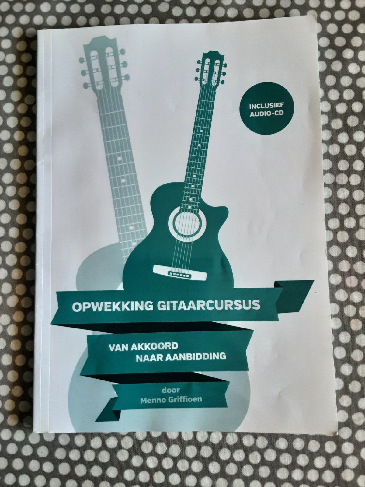 Menno Griffioen  - Opwekking gitaar cursus  incl CD, Gitaar, Les of Cursus, Ophalen of Verzenden, Zo goed als nieuw