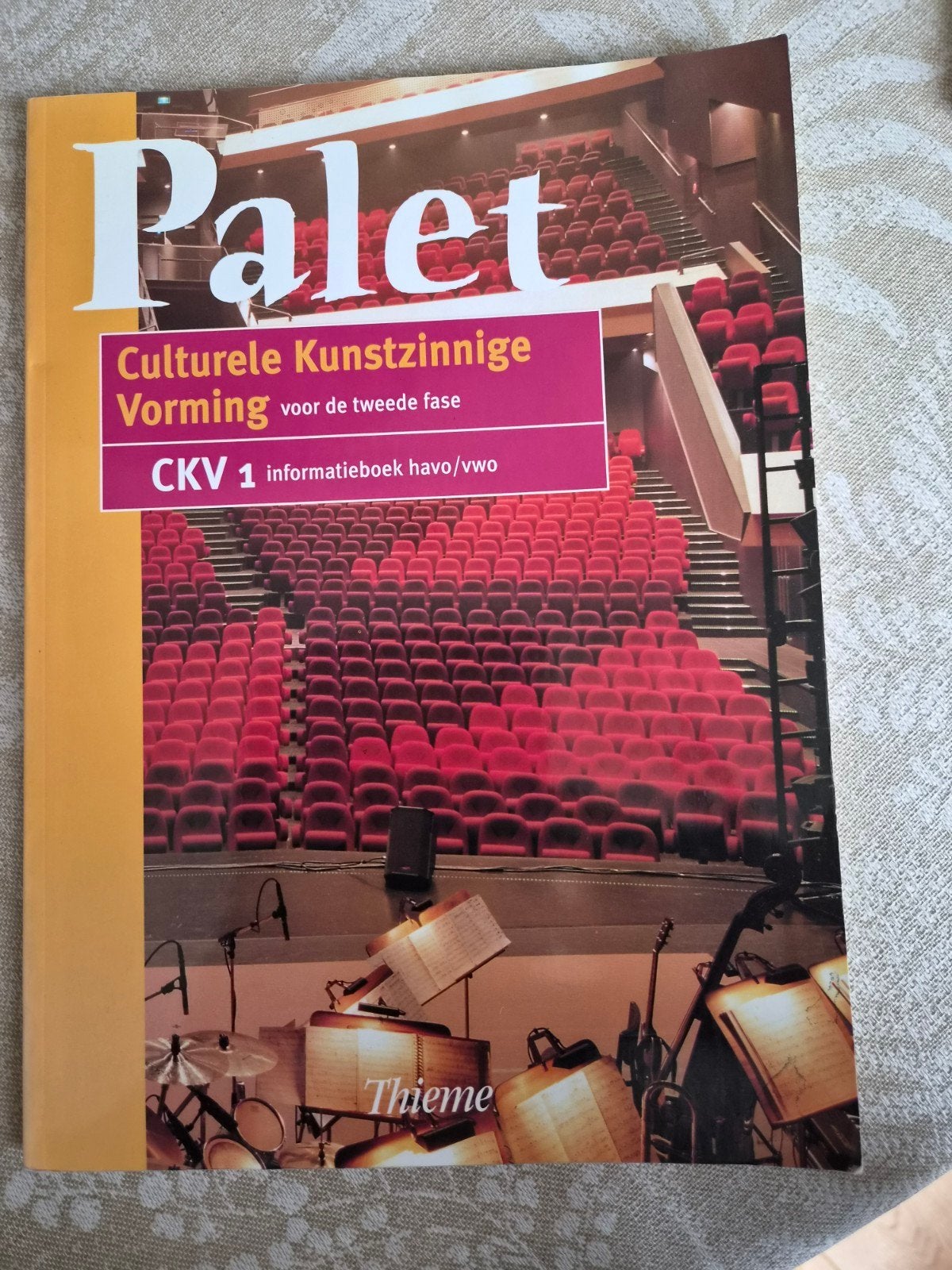 Palet CKV 1 infoboek havo/vwo - Culturele Kunstzinnige, Gelezen, Overige vakken, HAVO, Ophalen of Verzenden