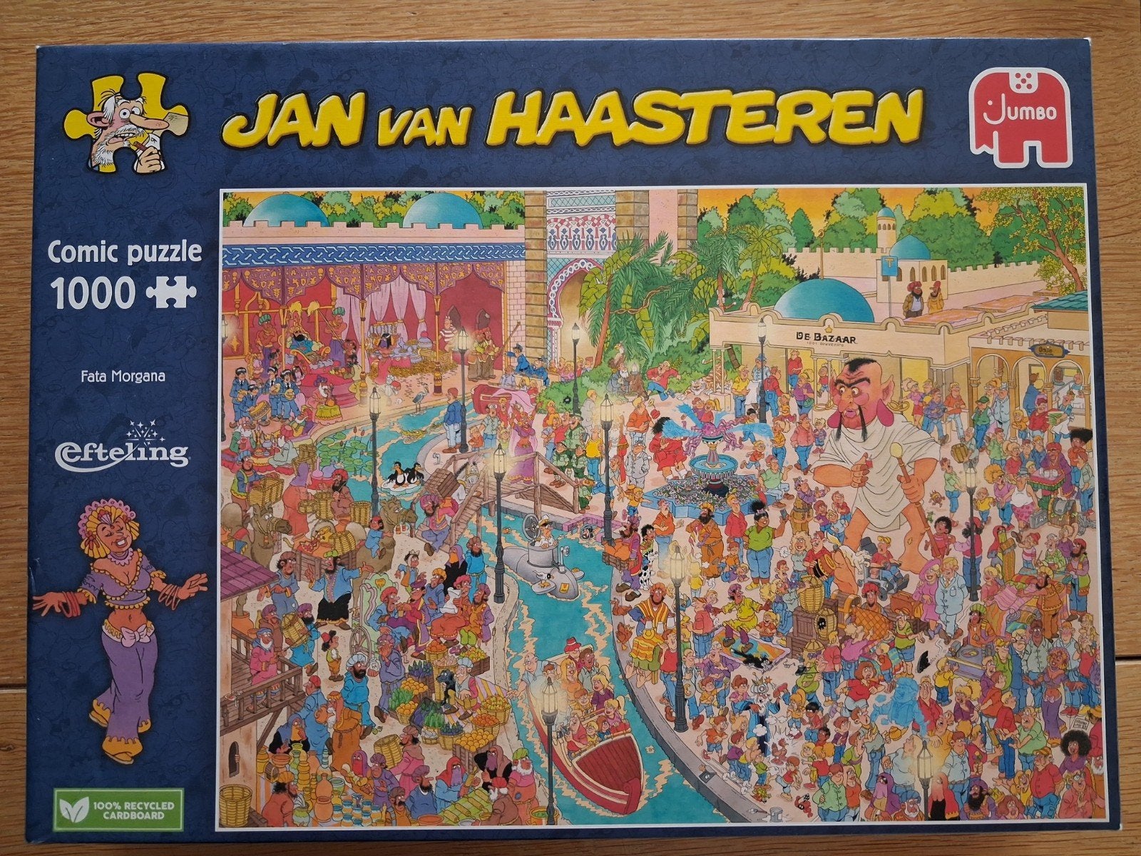 Jan van Haasteren puzzel 1000 stukjes, Ophalen of Verzenden, 500 t/m 1500 stukjes, Zo goed als nieuw, Legpuzzel