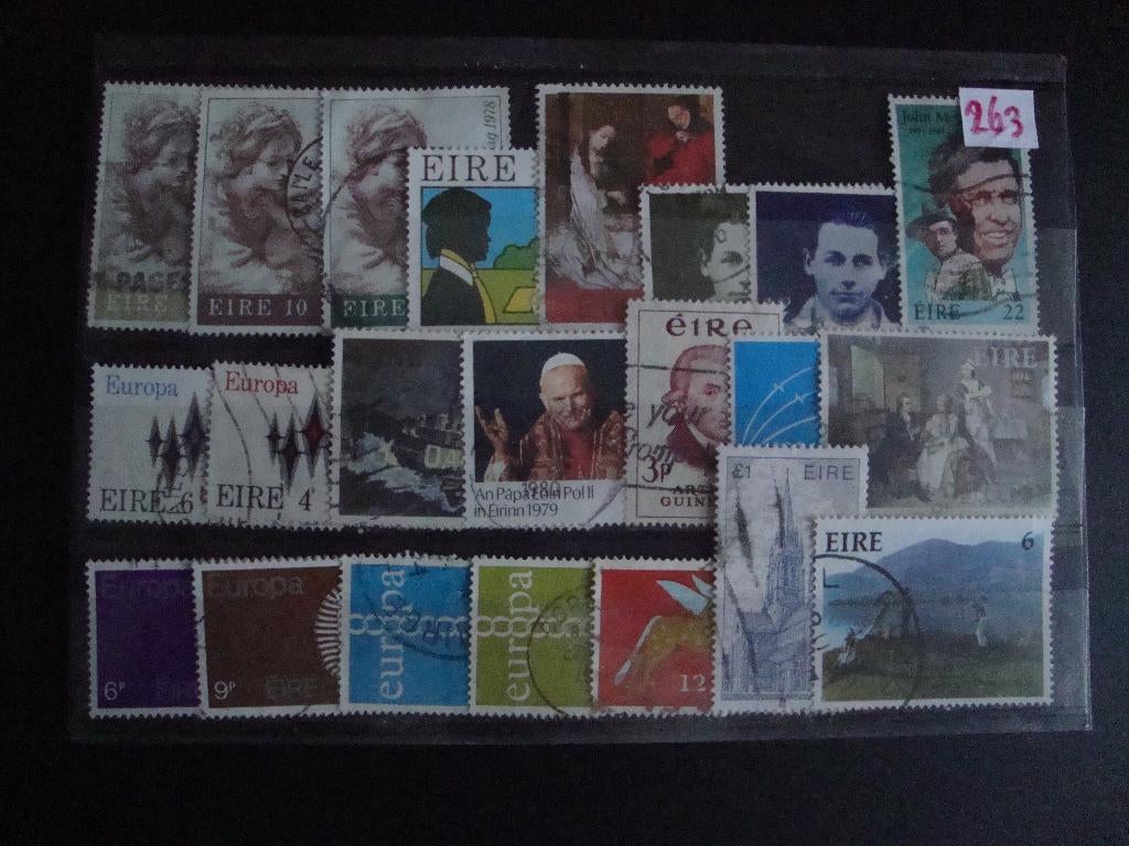 ierland, Verzenden, Ierland, Gestempeld