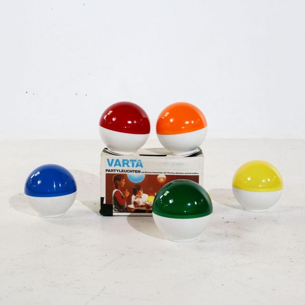 Vintage Design Varta Party Lights Hans Gugelot '70s, Ophalen of Verzenden, Gebruikt, Kunststof