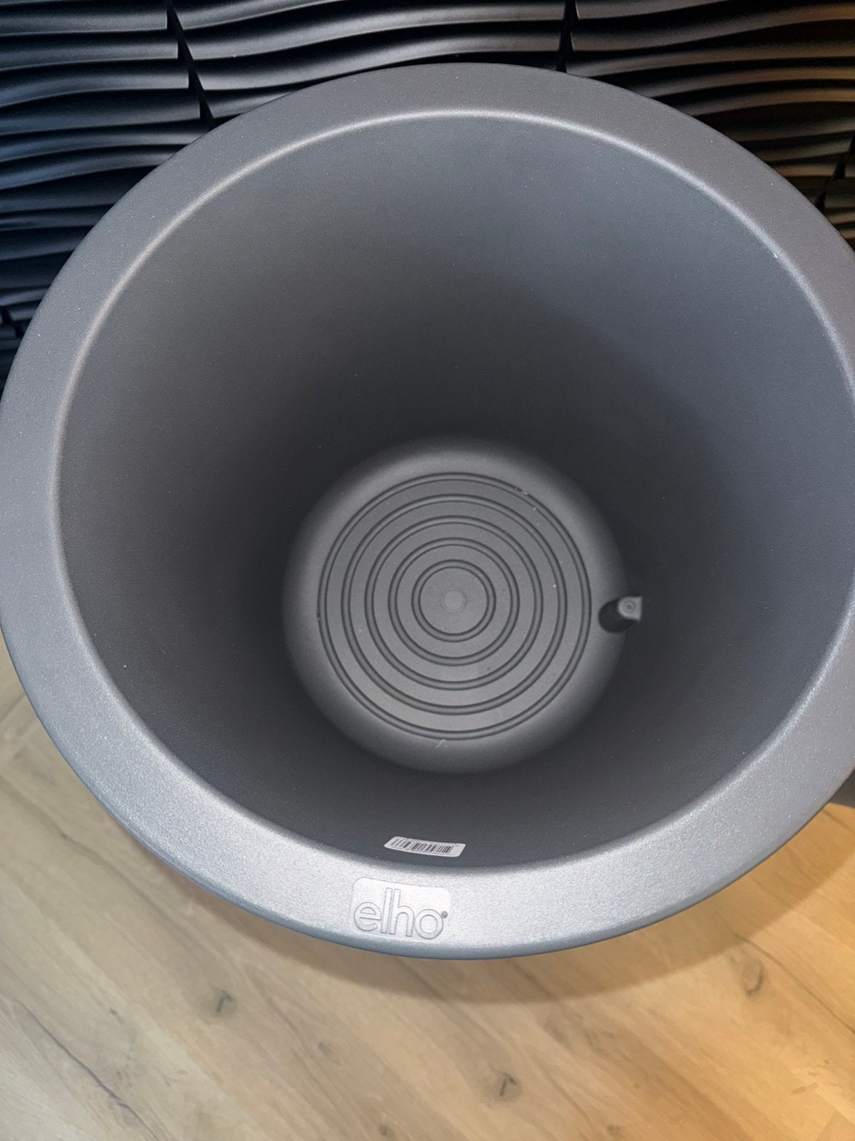 Elho Pure Straight hoog - bloempot - plantenbak - nieuw, 25 tot 40 cm, Kunststof, Rond, Nieuw
