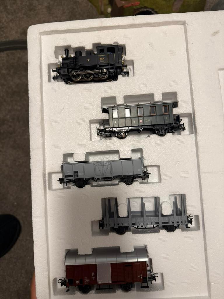 Marklin h0 29216 rails en treinen, Ophalen, Wisselstroom, Märklin, Gebruikt