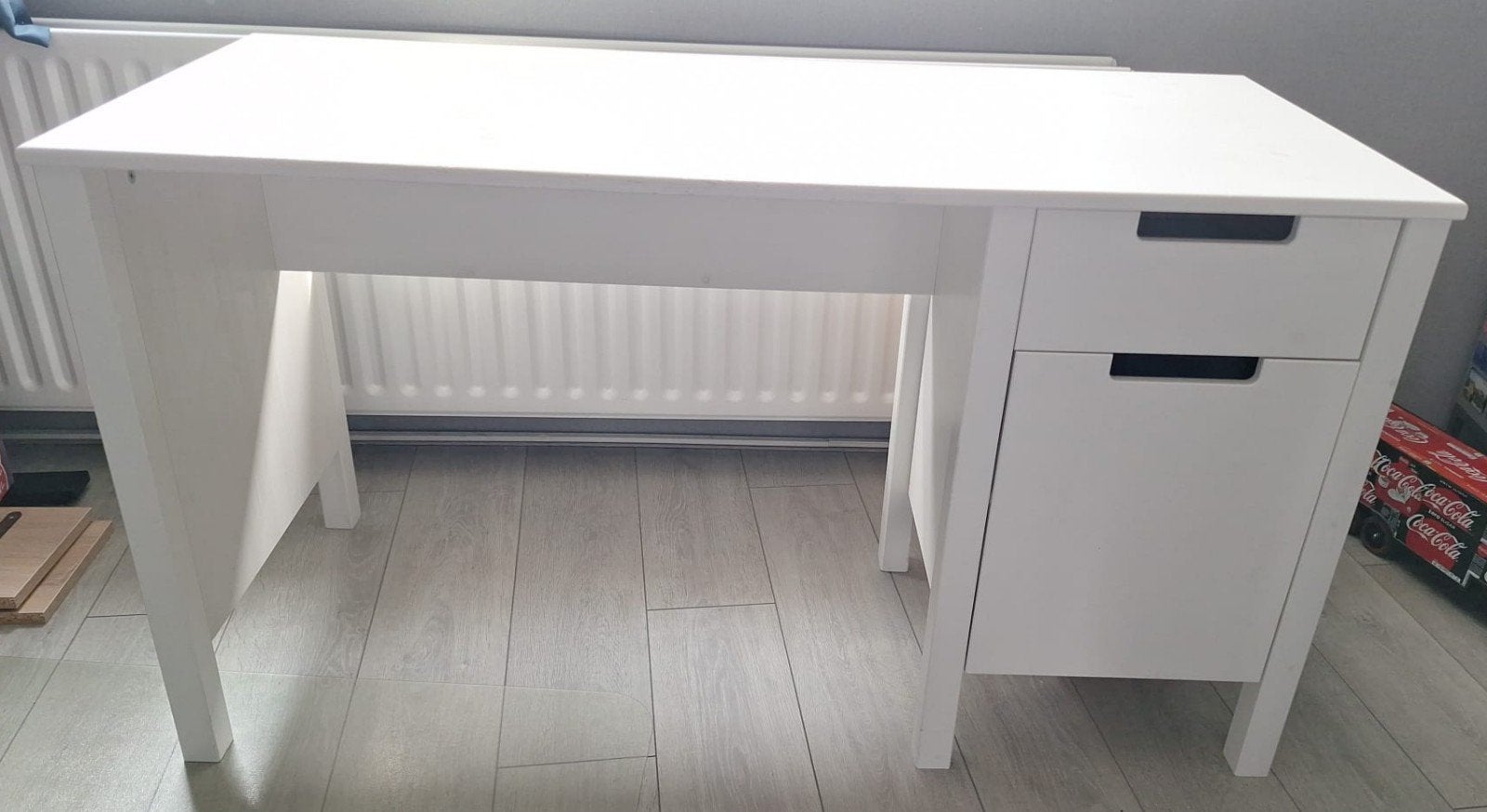 Woood Jade bureau, Ophalen, Gebruikt, Hout, Wit