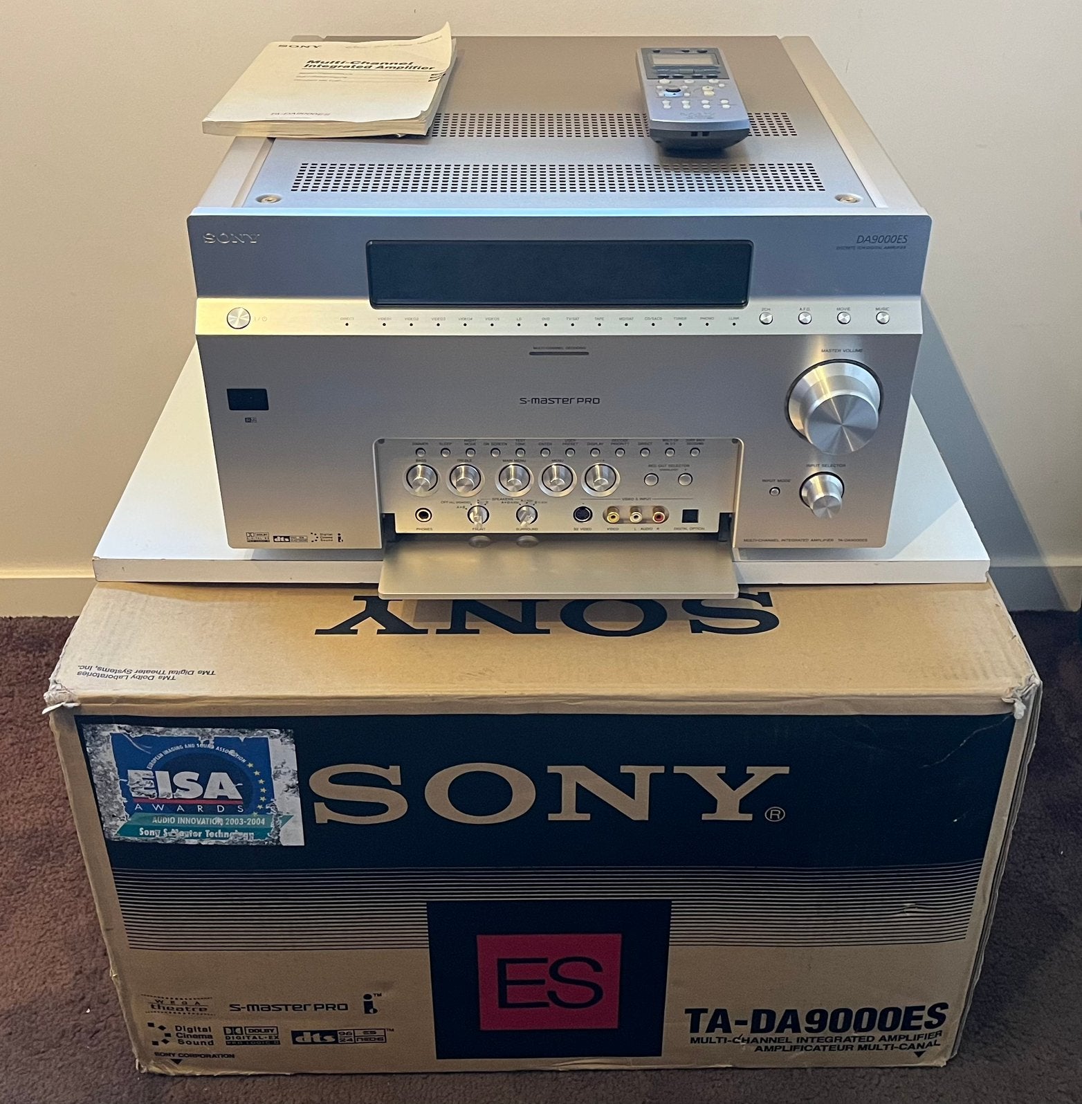 Sony TA DA9000ES - incl. verpakking, Ophalen, Zo goed als nieuw, Sony, 120 watt of meer