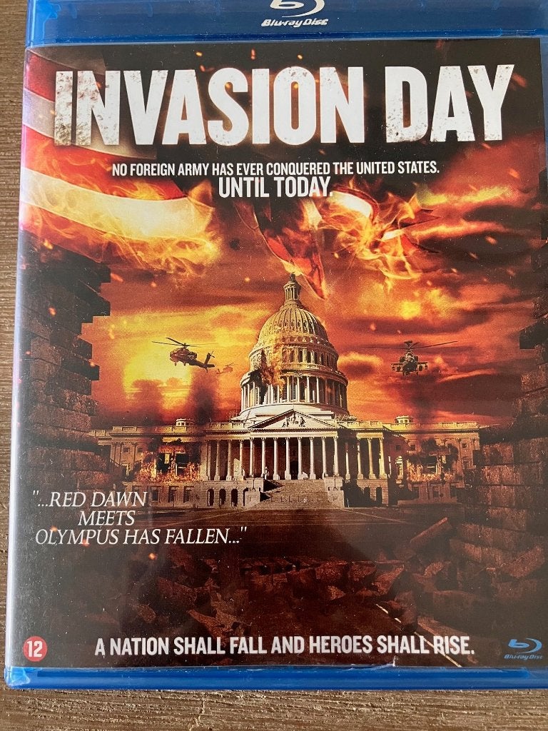 Blu-ray - Invasion Day, Nederlands, Film, Actie, Ophalen of Verzenden