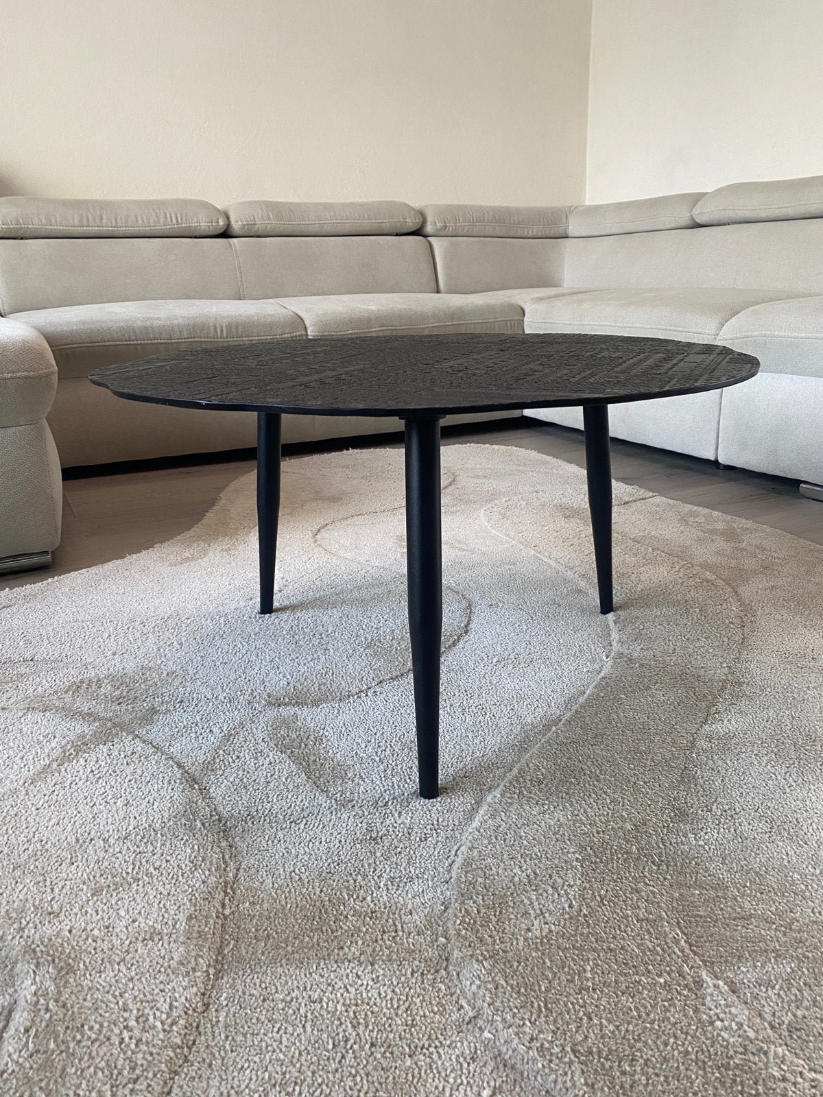 Foto 6 van Coco Maison Vica Salontafel Ø70cm Zwart - Nieuw in doos