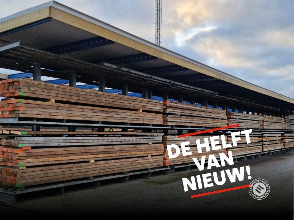 Partij balkhout constructiet hout balken gordingen ( 501 ), Doe-het-zelf en Verbouw, Hout en Planken, Ophalen, Gebruikt, Balk