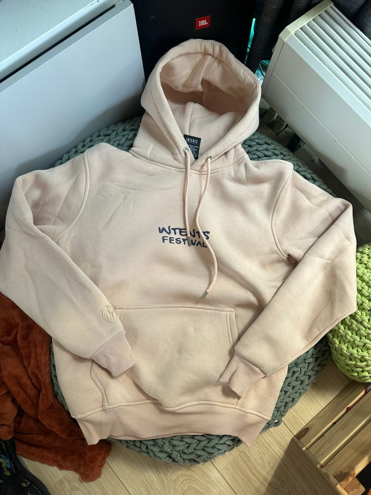 Intents capital of craziness trui, hoodie, Ophalen of Verzenden, Nieuw, Maat 46 (S) of kleiner, Zwart
