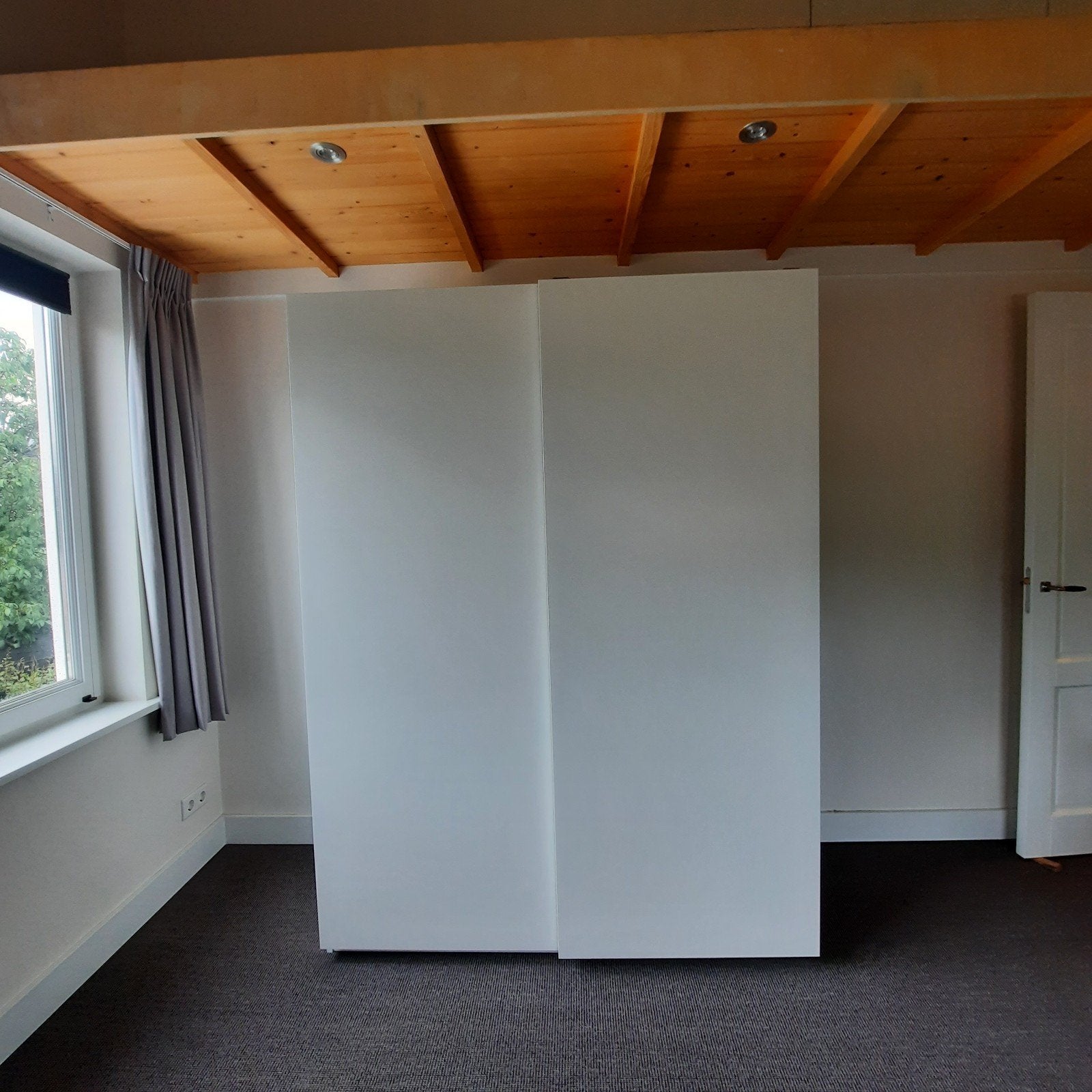 Witte Ikea Pax/Hasvik kledingkast, Huis en Inrichting, Ophalen, Overige materialen, 100 tot 150 cm, 200 cm of meer