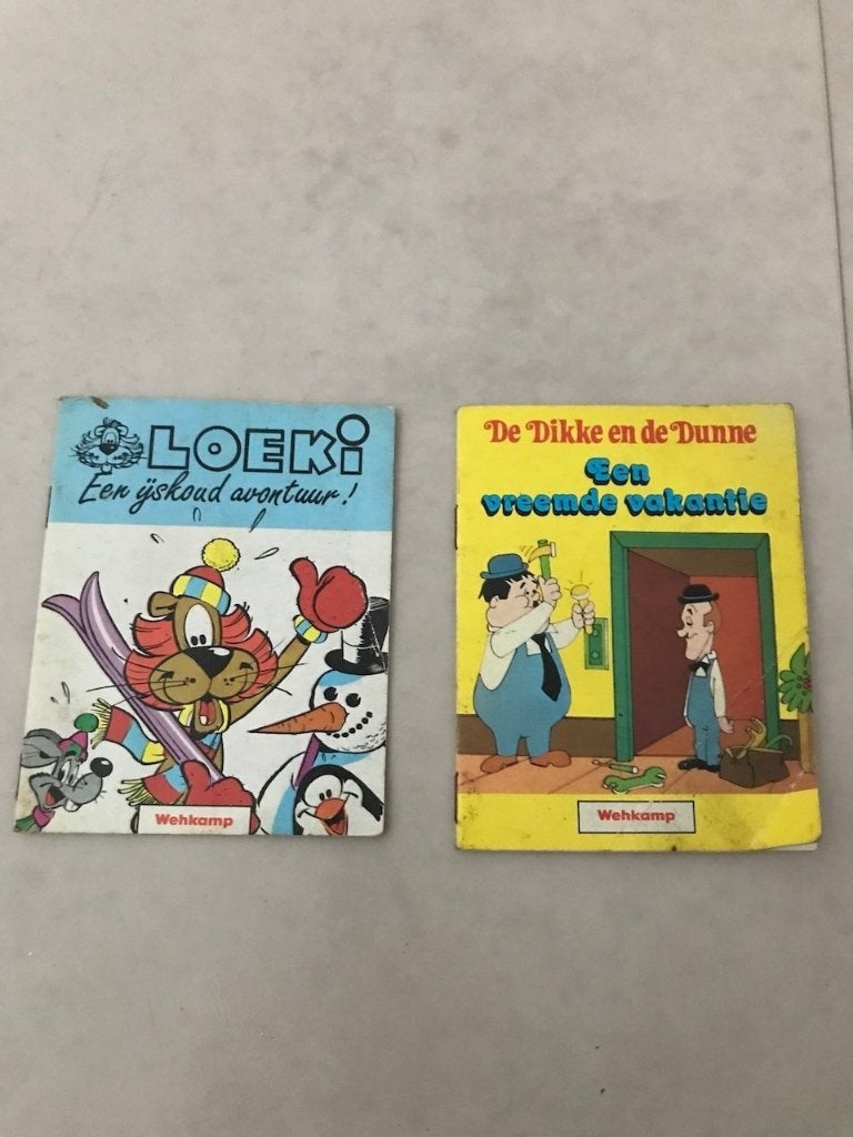 Loeki en Dikke en Dunne Wehkamp boekjes, Gelezen, 5 of 6 jaar, Jongen of Meisje, Ophalen of Verzenden
