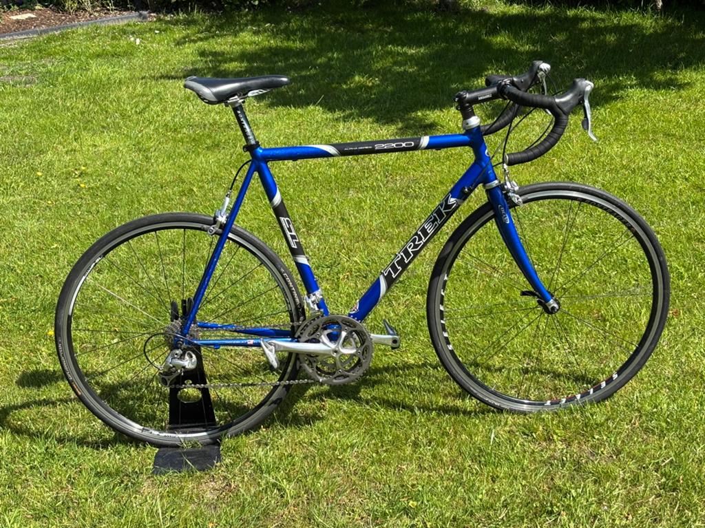 Trek 2200 SL 60cm Ultegra 3x10s, Fietsen en Brommers, Fietsen | Racefietsen, 28 inch, Gebruikt, Aluminium, 57 tot 61 cm