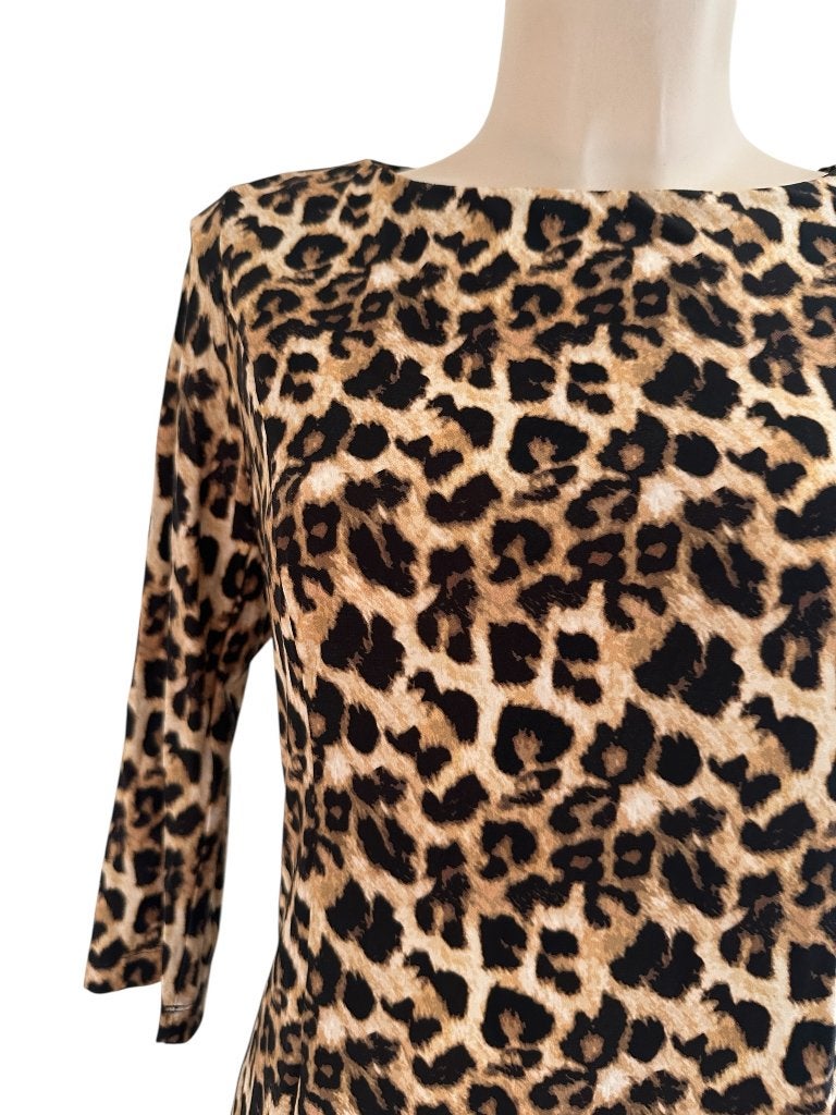 LaDress jurk XS, Bruin, Ophalen of Verzenden, Zo goed als nieuw, Maat 34 (XS) of kleiner
