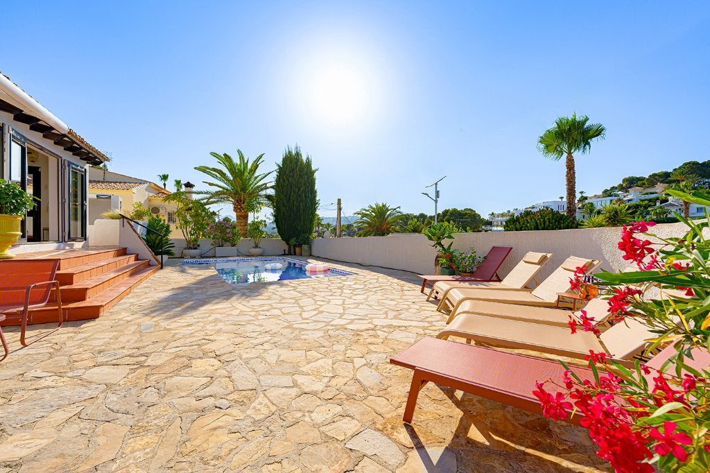 Villa Fio – Gezinsvilla met verwarmd zwembad in Moraira, 8 personen, 4 of meer slaapkamers, Dorp, Costa Blanca