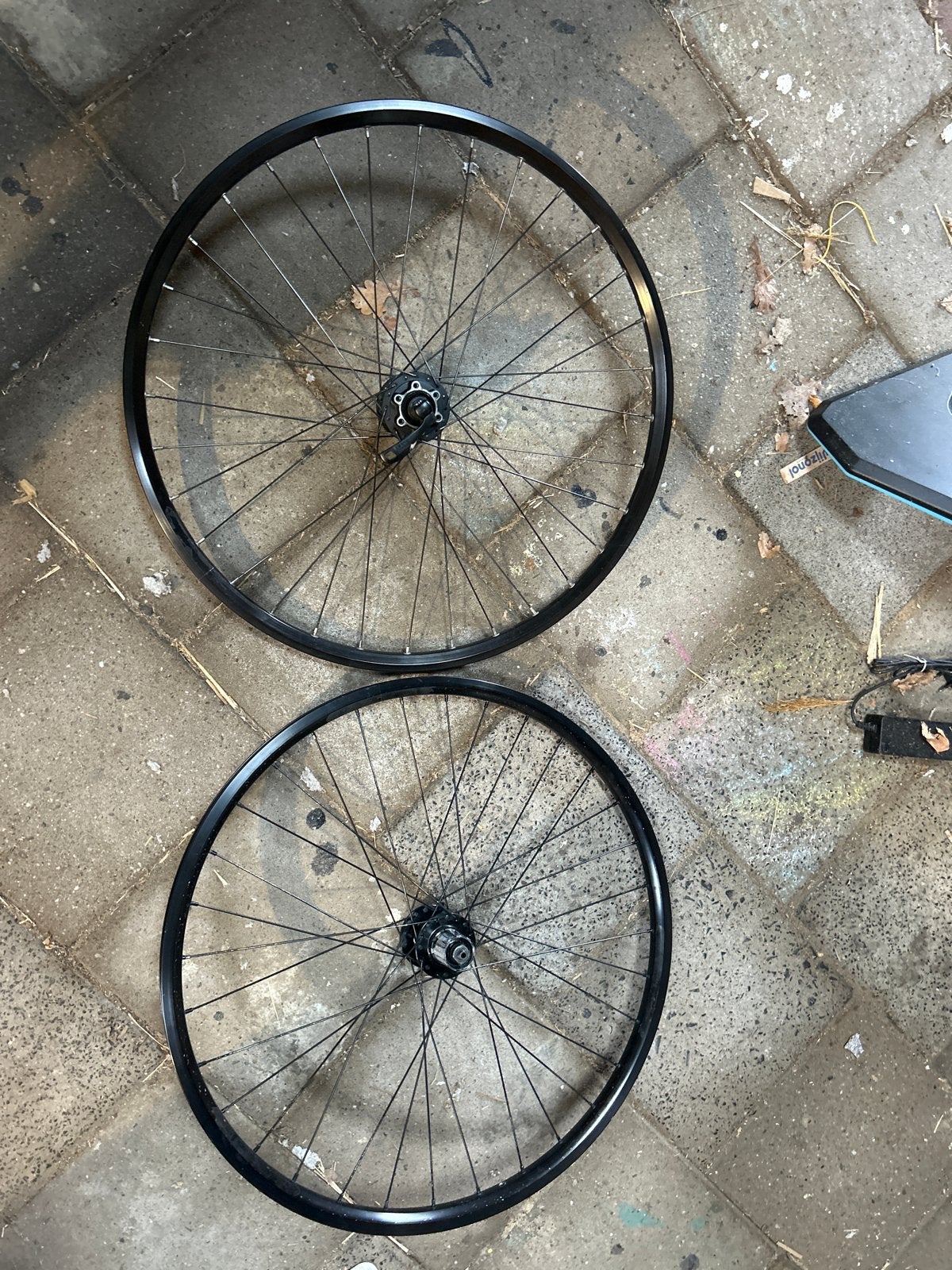 MTB mountainbike Wielset - Voor en Achterwiel, Fietsen en Brommers, Fietsonderdelen, Wiel, Gebruikt, Ophalen of Verzenden, Aluminium