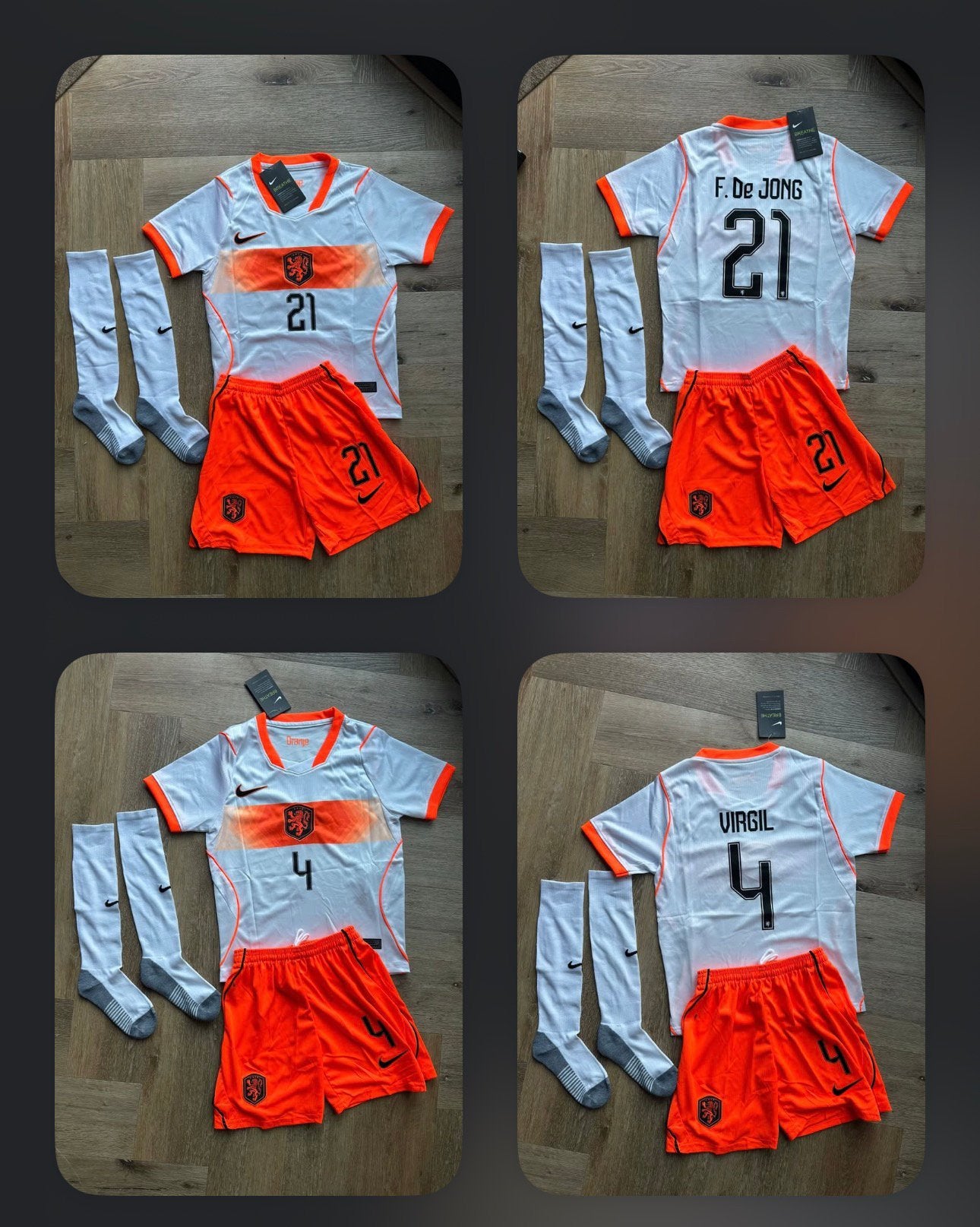 Nederlands elftal tenues kids Frenkie & Virgil nieuw wk 2026, Ophalen of Verzenden, Nieuw, Overige binnenlandse clubs, Shirt