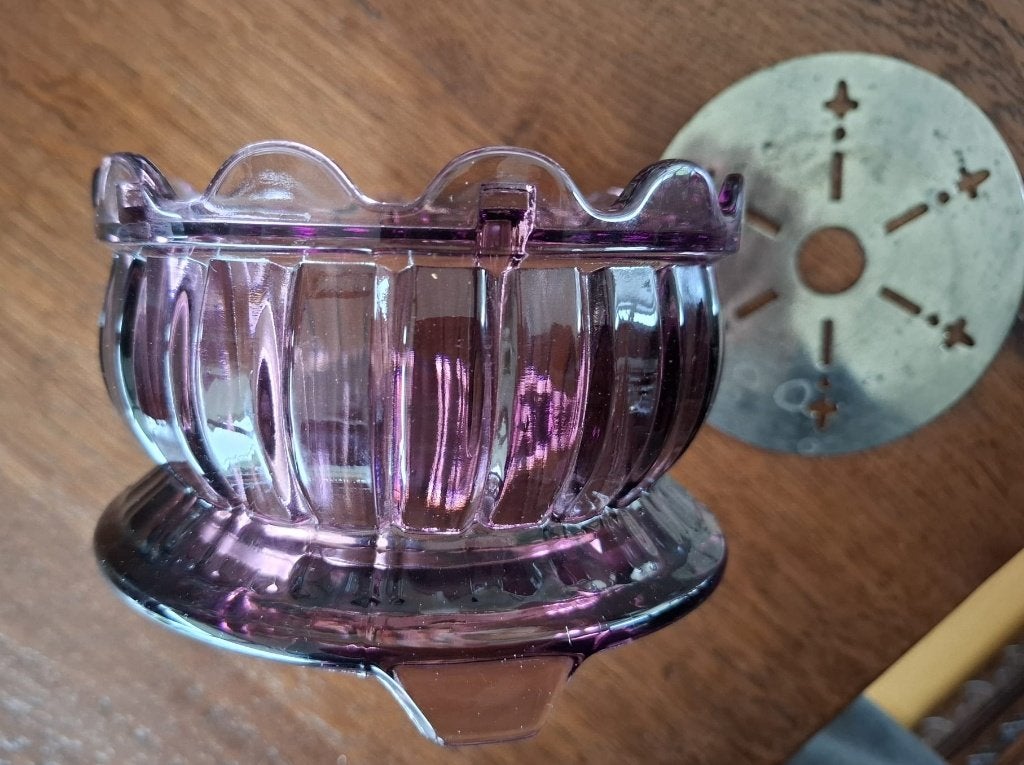 Theelicht Val Saint Lambert Rechaud, Ophalen of Verzenden