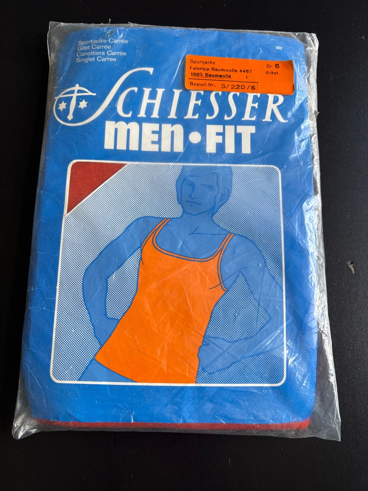 Vintage Schiesser Men-Fit Hemd - Nieuw in verpakking, Ophalen of Verzenden, Overige kleuren, Hemd