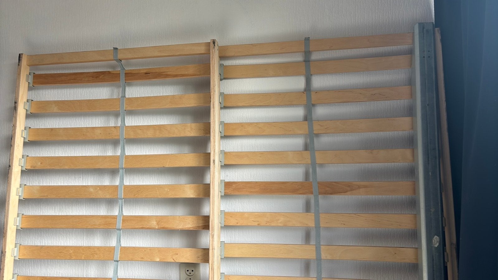 Houten Lattenbodem, Ophalen, Gebruikt, Eenpersoons, 80 cm