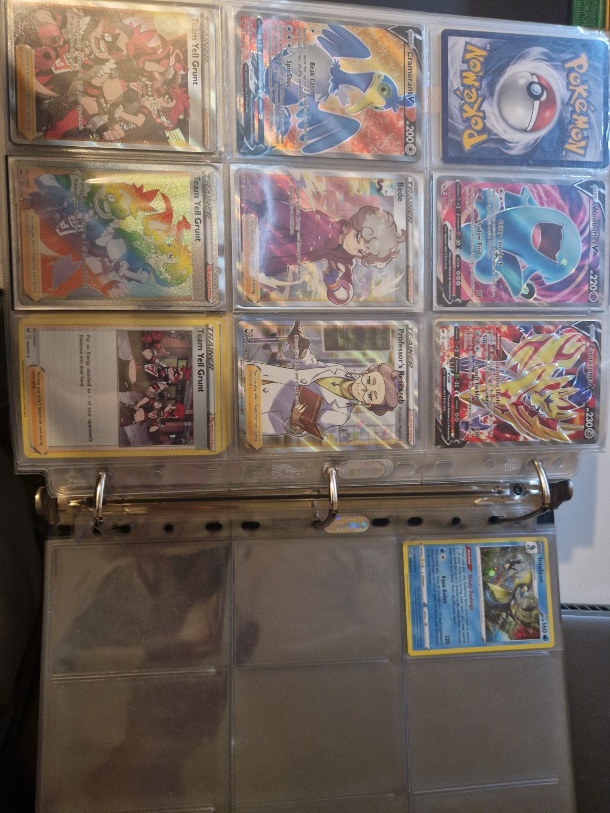 gedeelte base set sword en shield pokemon kaarten, Ophalen of Verzenden, Zo goed als nieuw, Meerdere kaarten