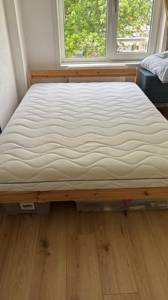 IKEA Matras 140x200, Huis en Inrichting, Slaapkamer | Matrassen en Bedbodems, Ophalen, Tweepersoons, 140 cm, Zo goed als nieuw