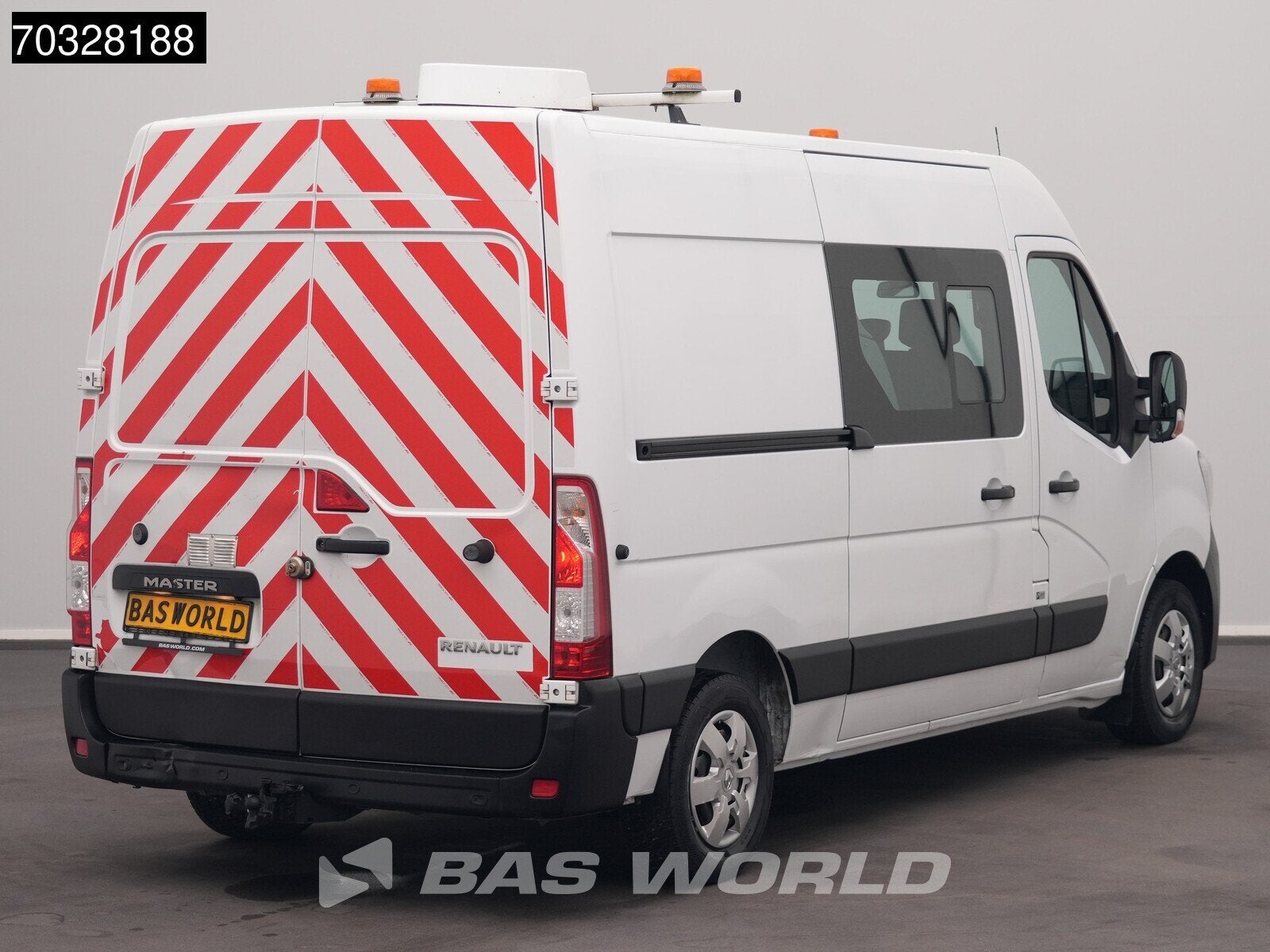 Renault Master 135PK Dubbel Cabine L2H2 Trekhaak LED Airco C, Auto's, Gebruikt, Euro 6, 4 cilinders, Renault