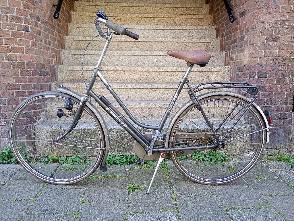 Gazelle damesfiets, Ophalen, Terugtraprem, Gebruikt, 56 cm of meer
