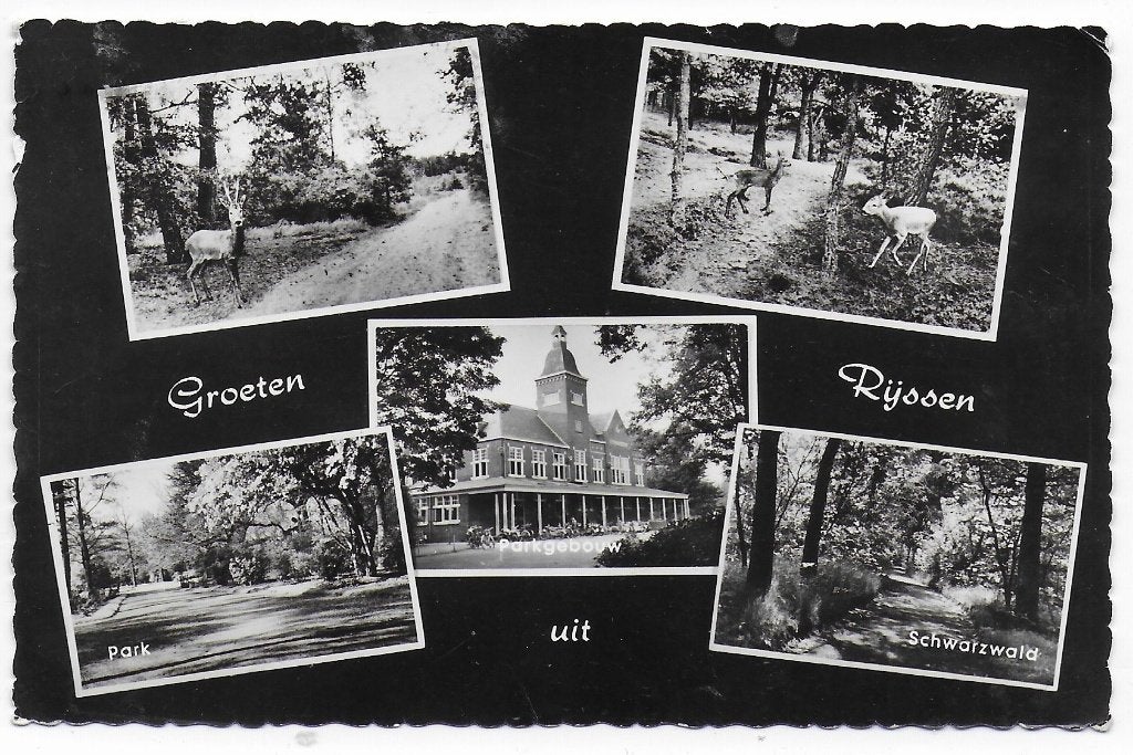 Rijssen Oude Gelopen Ansichtkaart ( B5118 ), Ophalen of Verzenden, Voor 1920, Gelopen