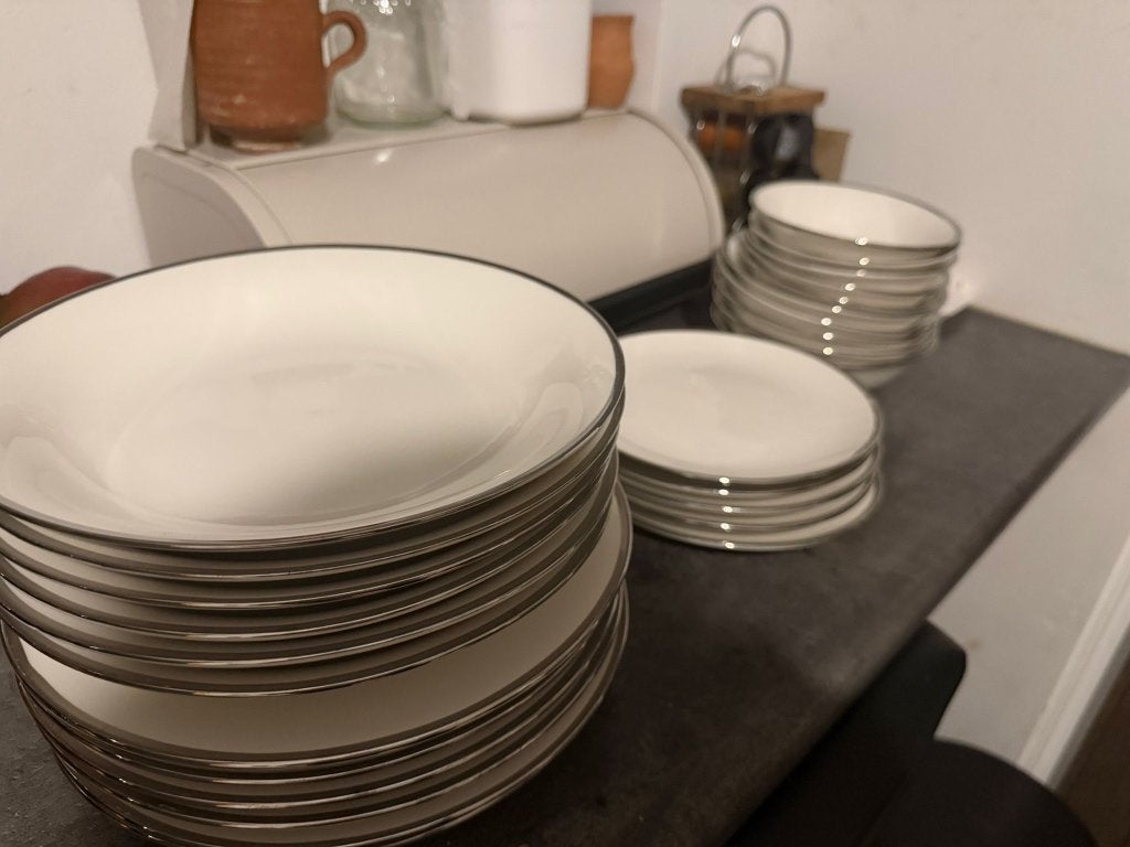 Bordenset, Ophalen, Zo goed als nieuw, Overige stijlen, Porselein