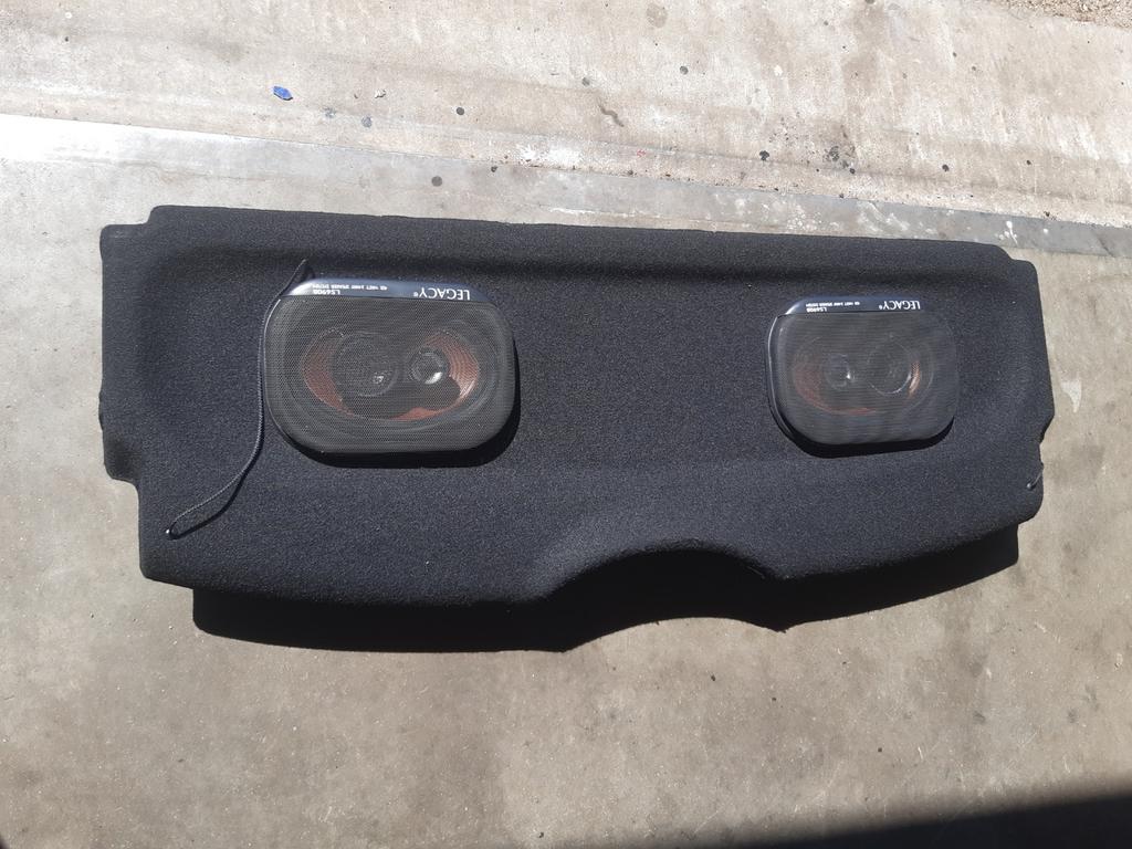 Hoedenplank Peugeot 206 met Legacy speakers 100 watt IZGST, Ophalen of Verzenden, Gebruikt