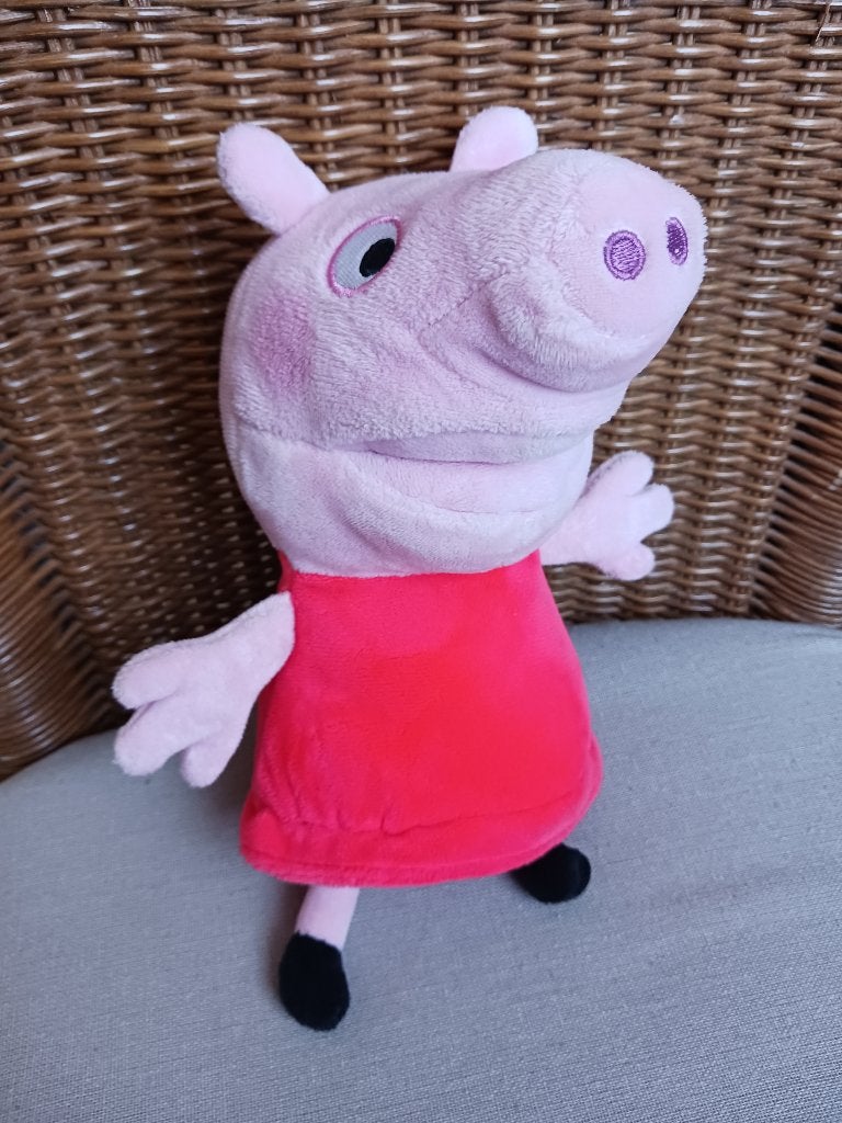 Handpop Peppa Pig, Overige merken, Overige typen, Ophalen of Verzenden, Middelgroot (20 tot 80 cm)