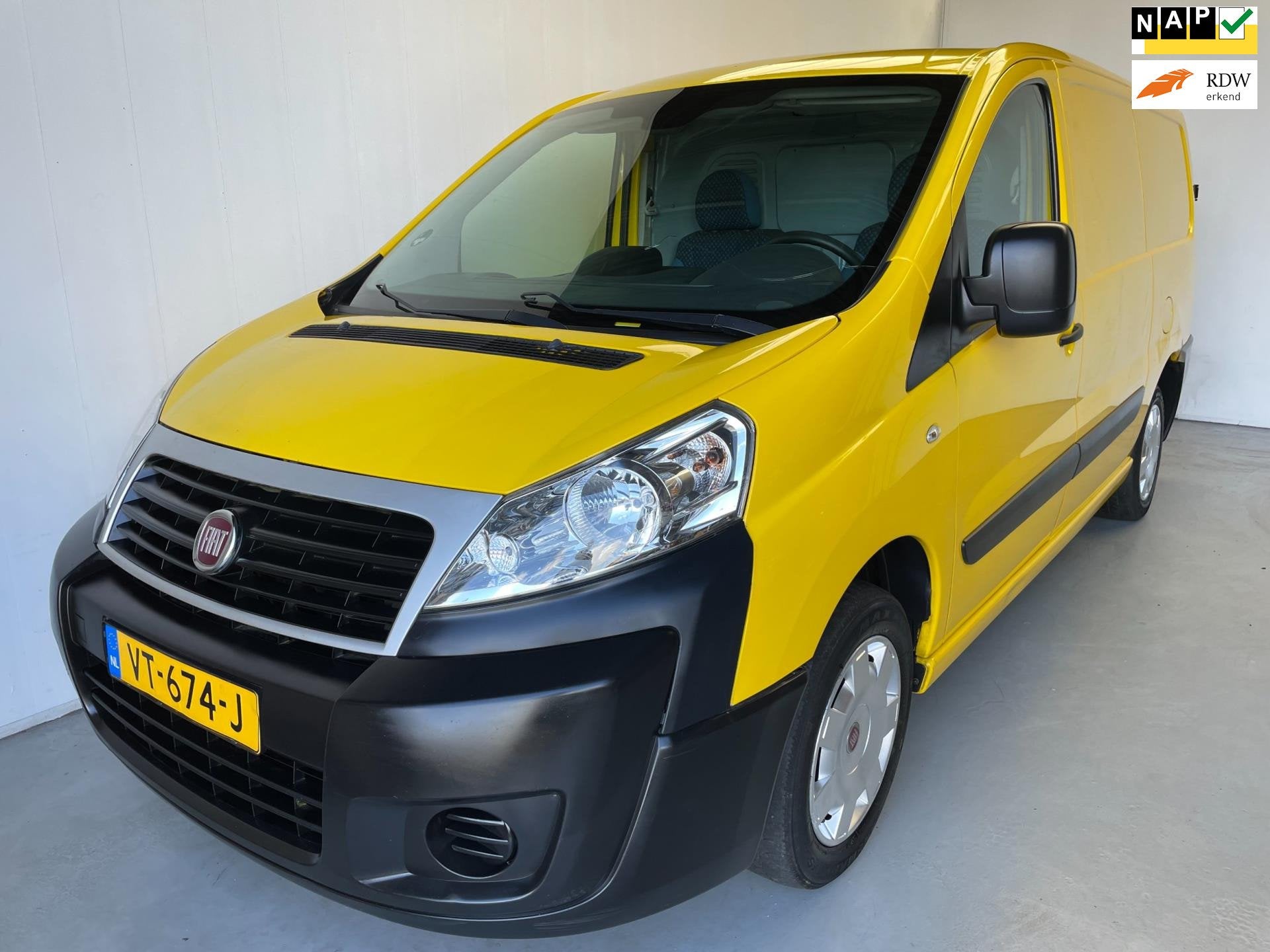 Fiat Scudo 12 1.6 MultiJet LH1 1e eigenaar (BAK DEFECT), Auto's, Bestelauto's, Bedrijf, Te koop, ABS, Centrale vergrendeling, Electronic Stability Program (ESP)