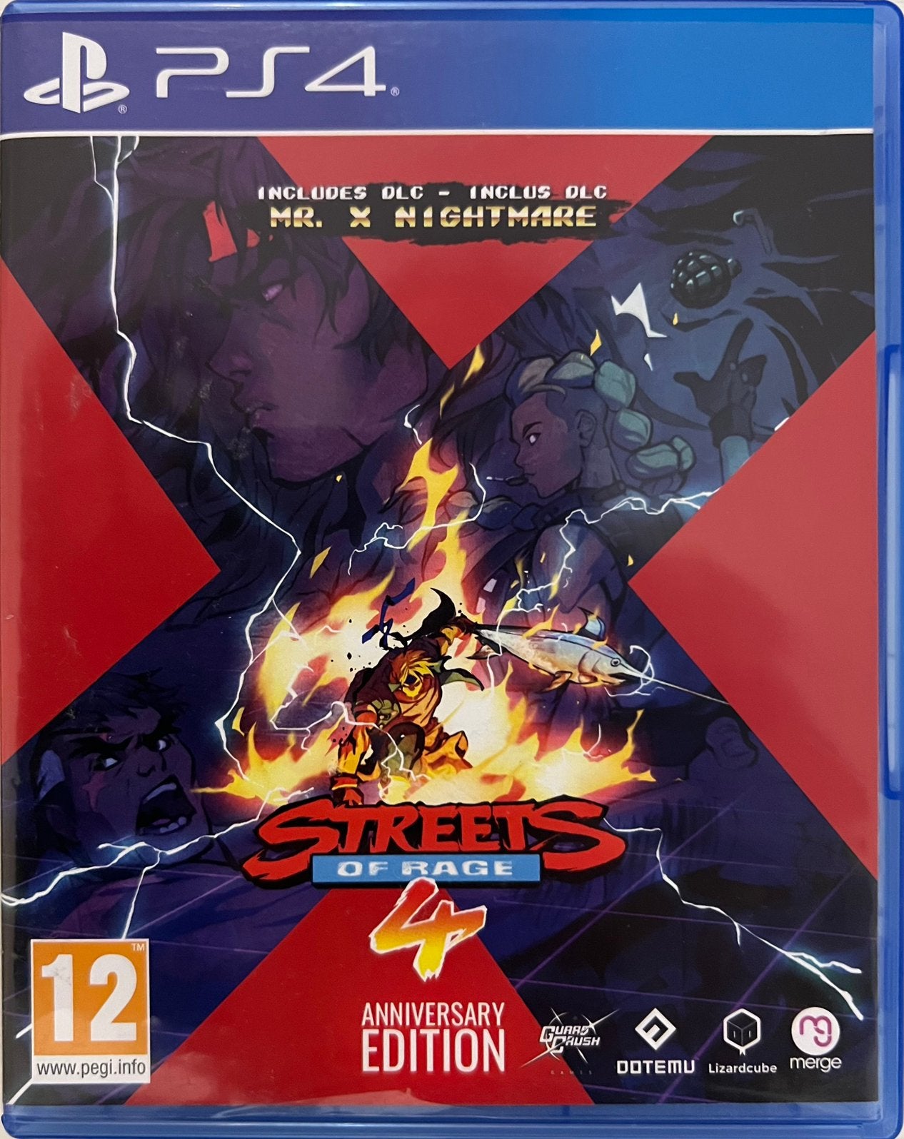 Streets of Rage 4 Anniversary Edition PS4, Vechten, Eén computer, Ophalen of Verzenden, Zo goed als nieuw