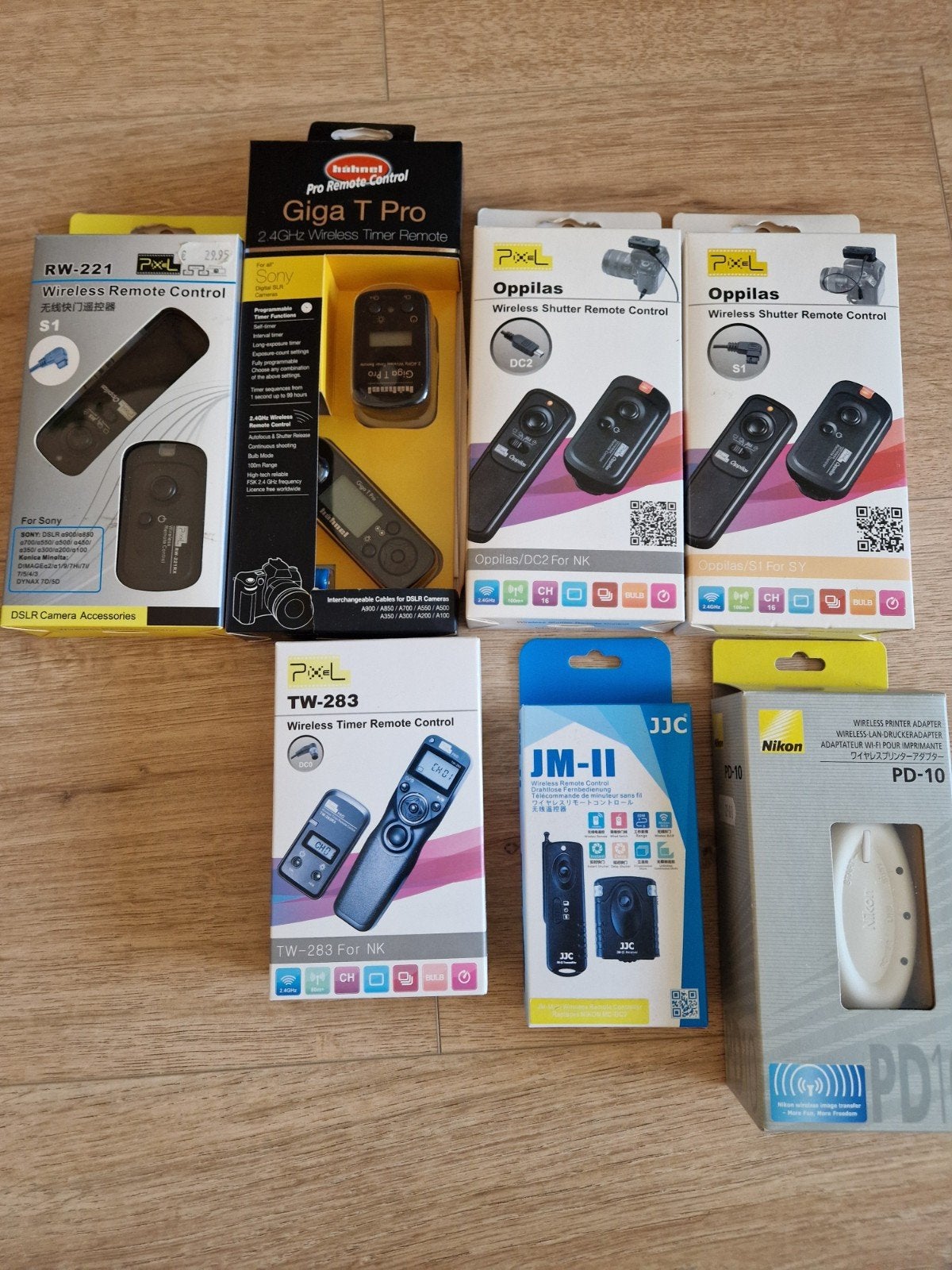 Camera afstandsbediening, Ophalen of Verzenden